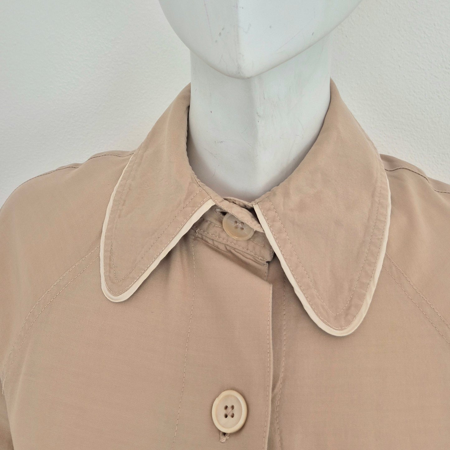 Kenzo | Abito vintage cotone beige
