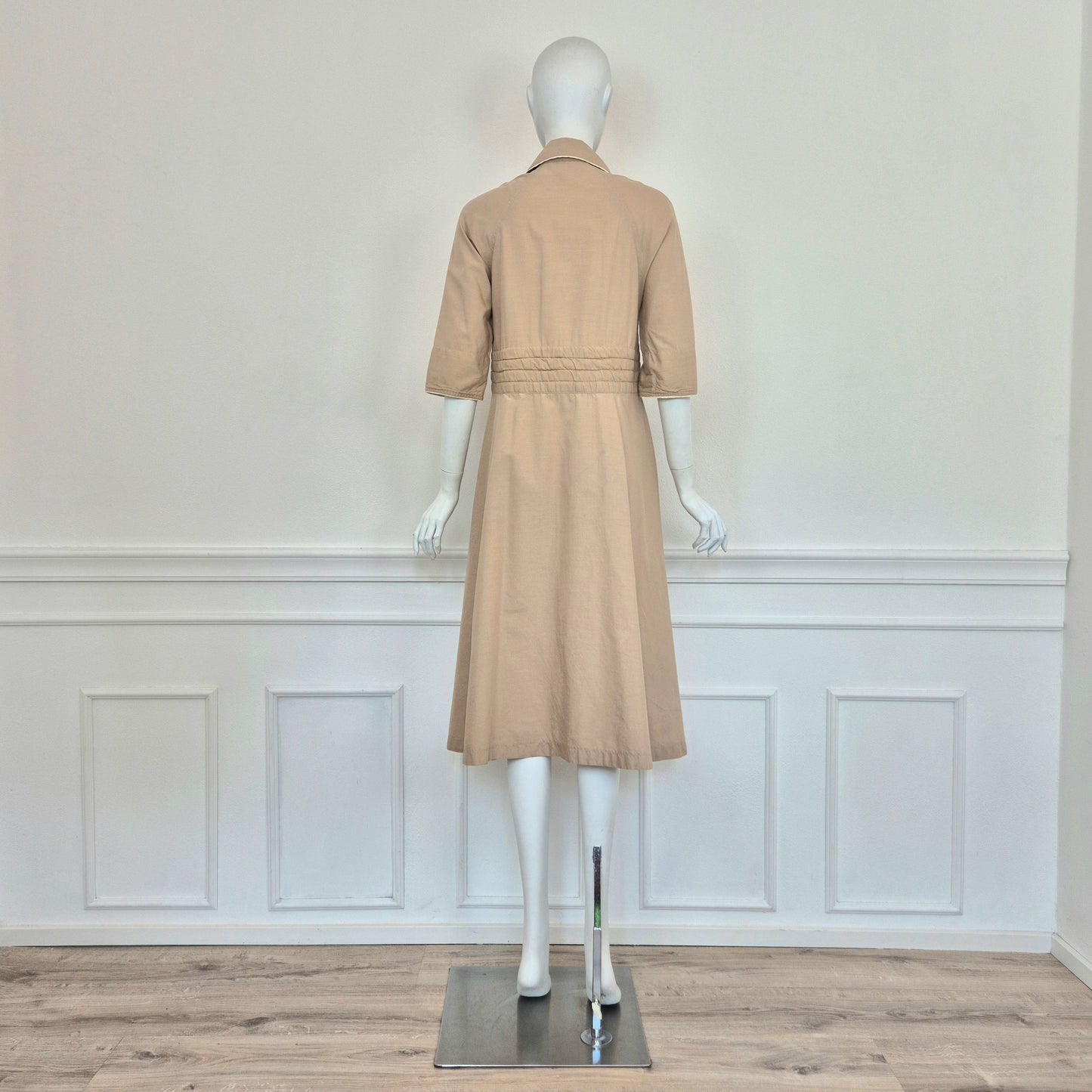 Kenzo | Abito vintage cotone beige
