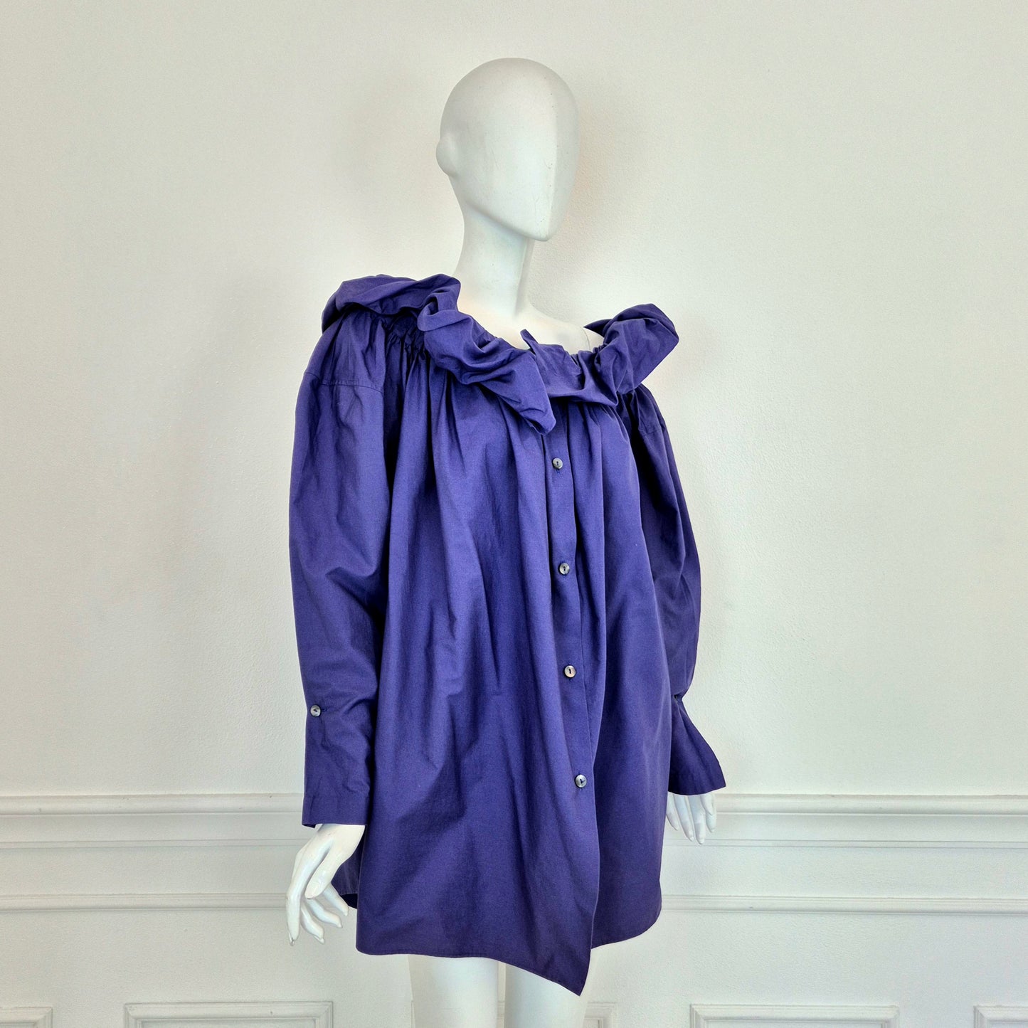 Romeo Gigli | Camicia indaco 1992