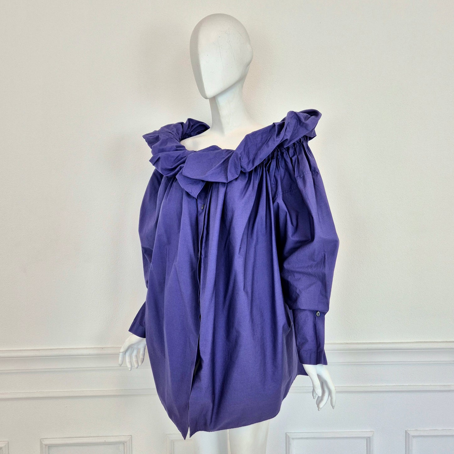 Romeo Gigli | Camicia indaco 1992