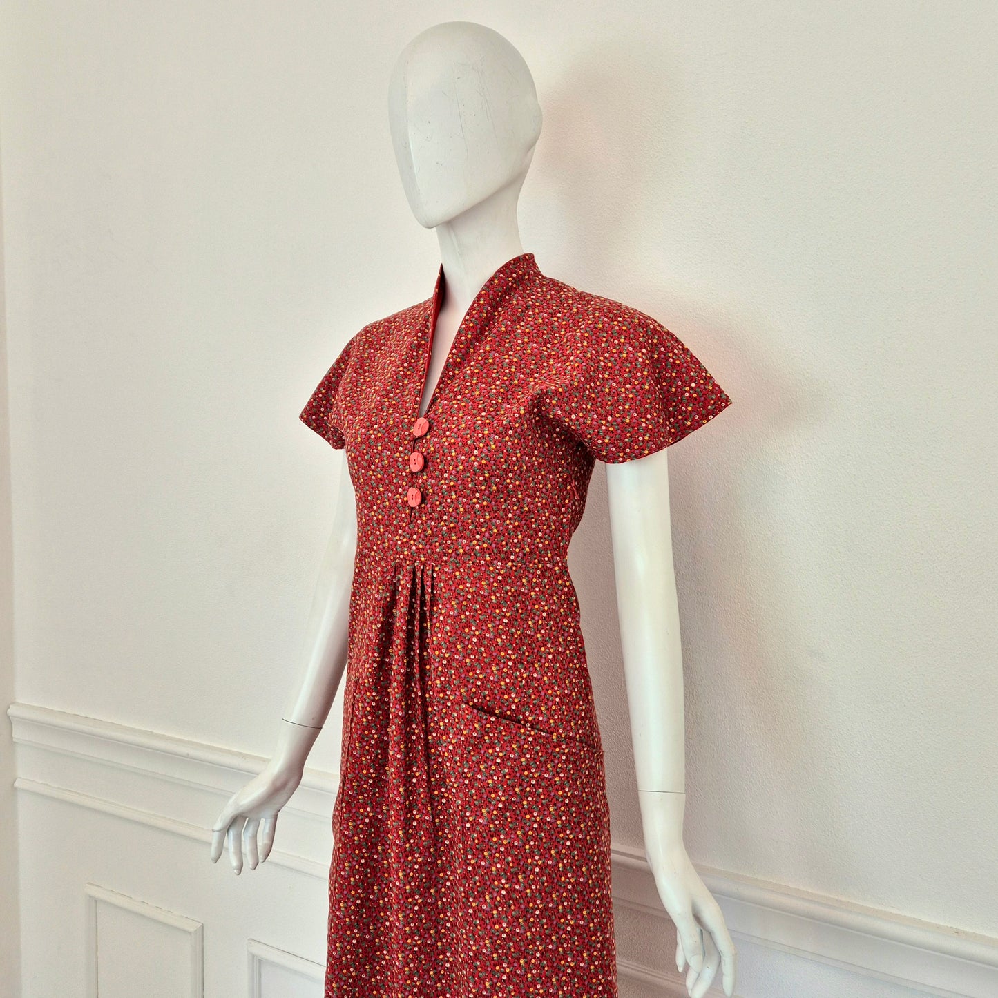 Chantal Thomass per Ter et Bantine | Abito rosso