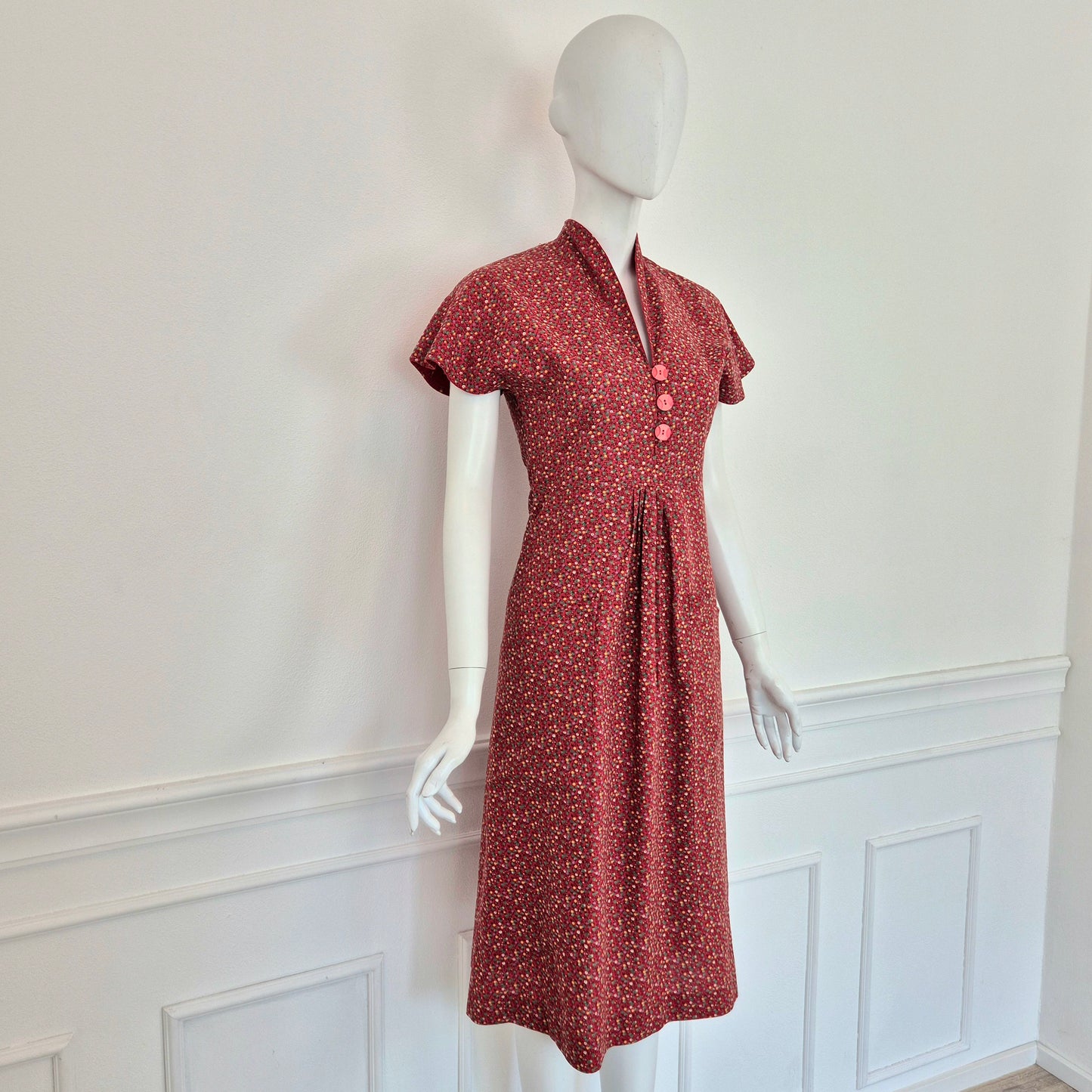 Chantal Thomass per Ter et Bantine | Abito rosso