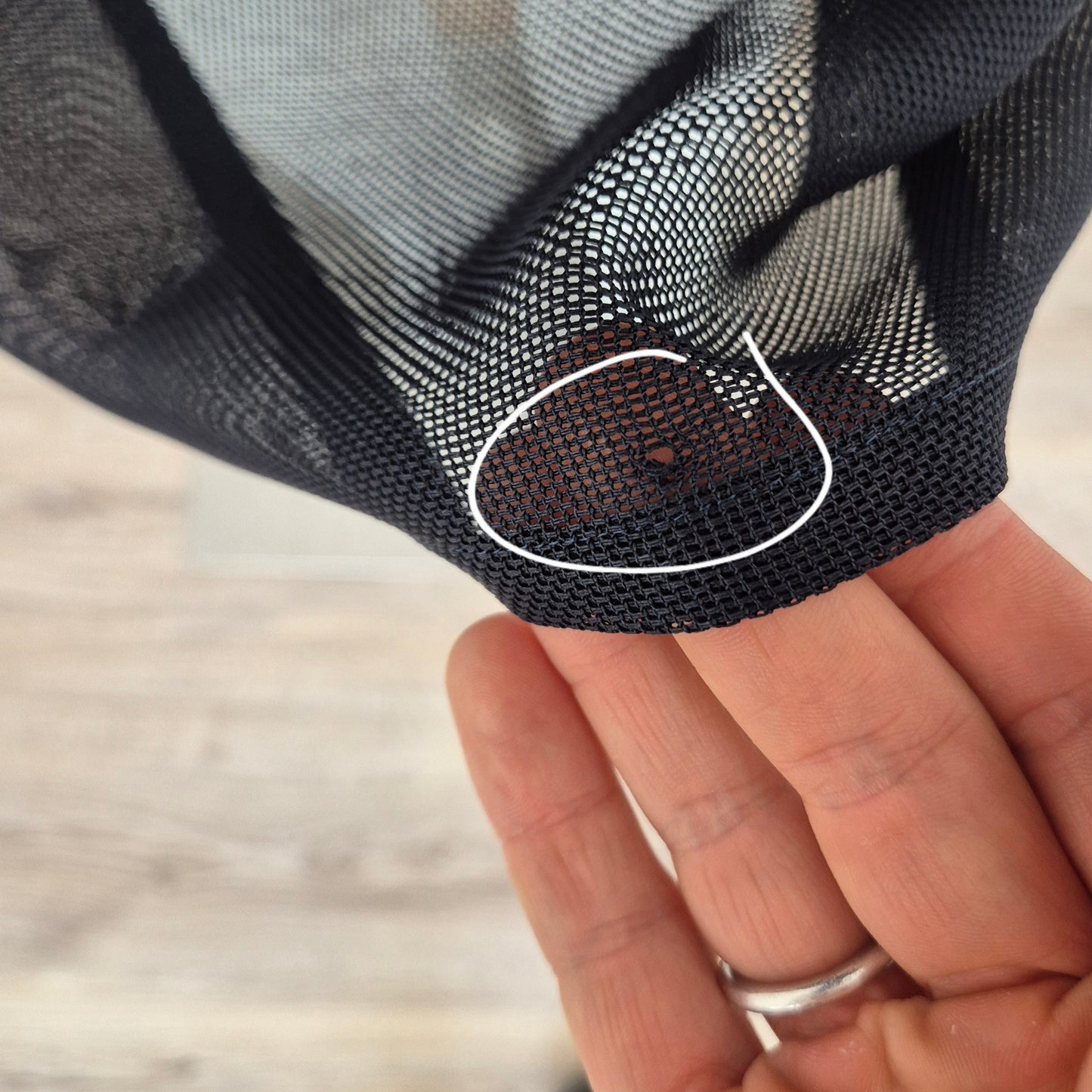 Issey Miyake | Abito blu con elastici