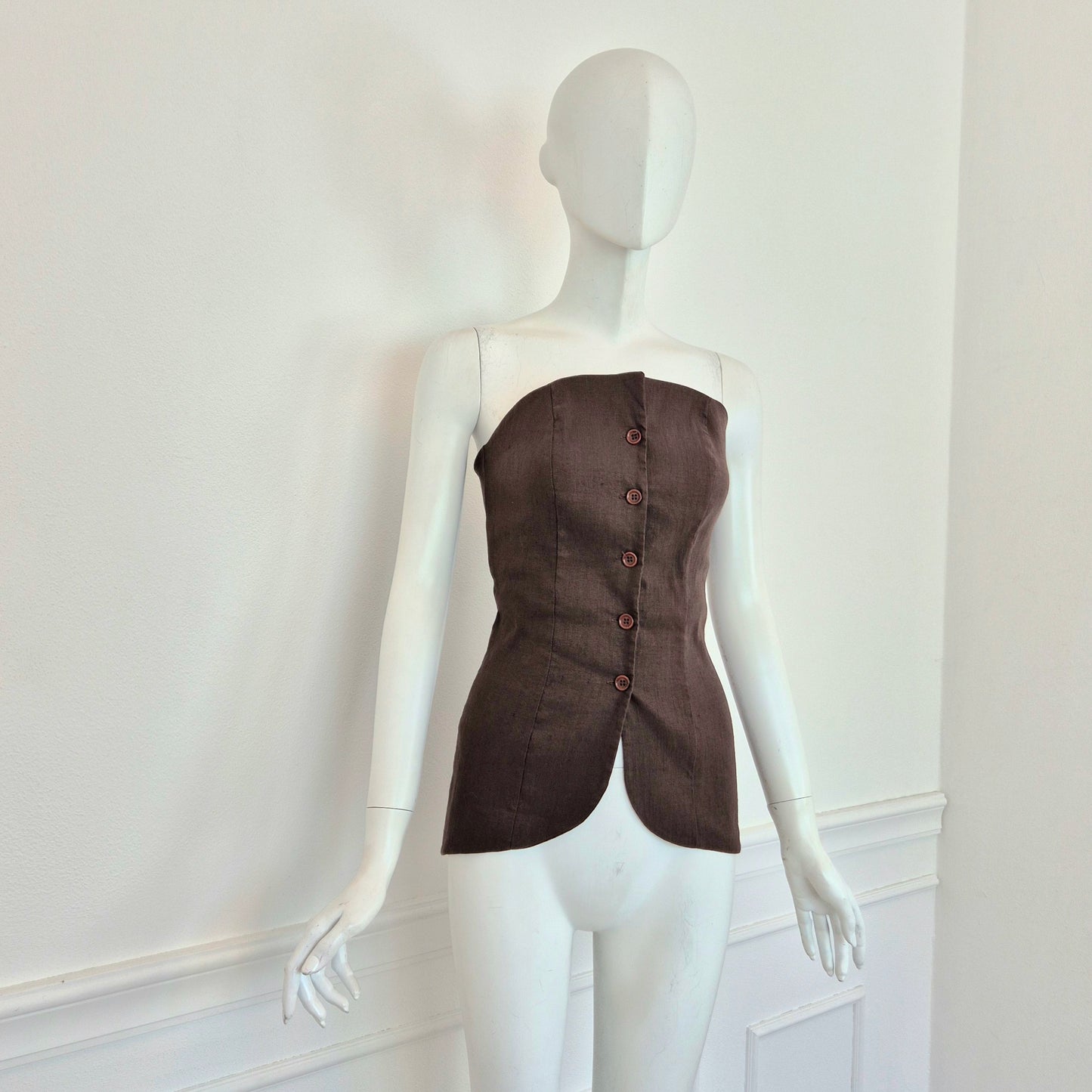 Romeo Gigli | Corpetto marrone