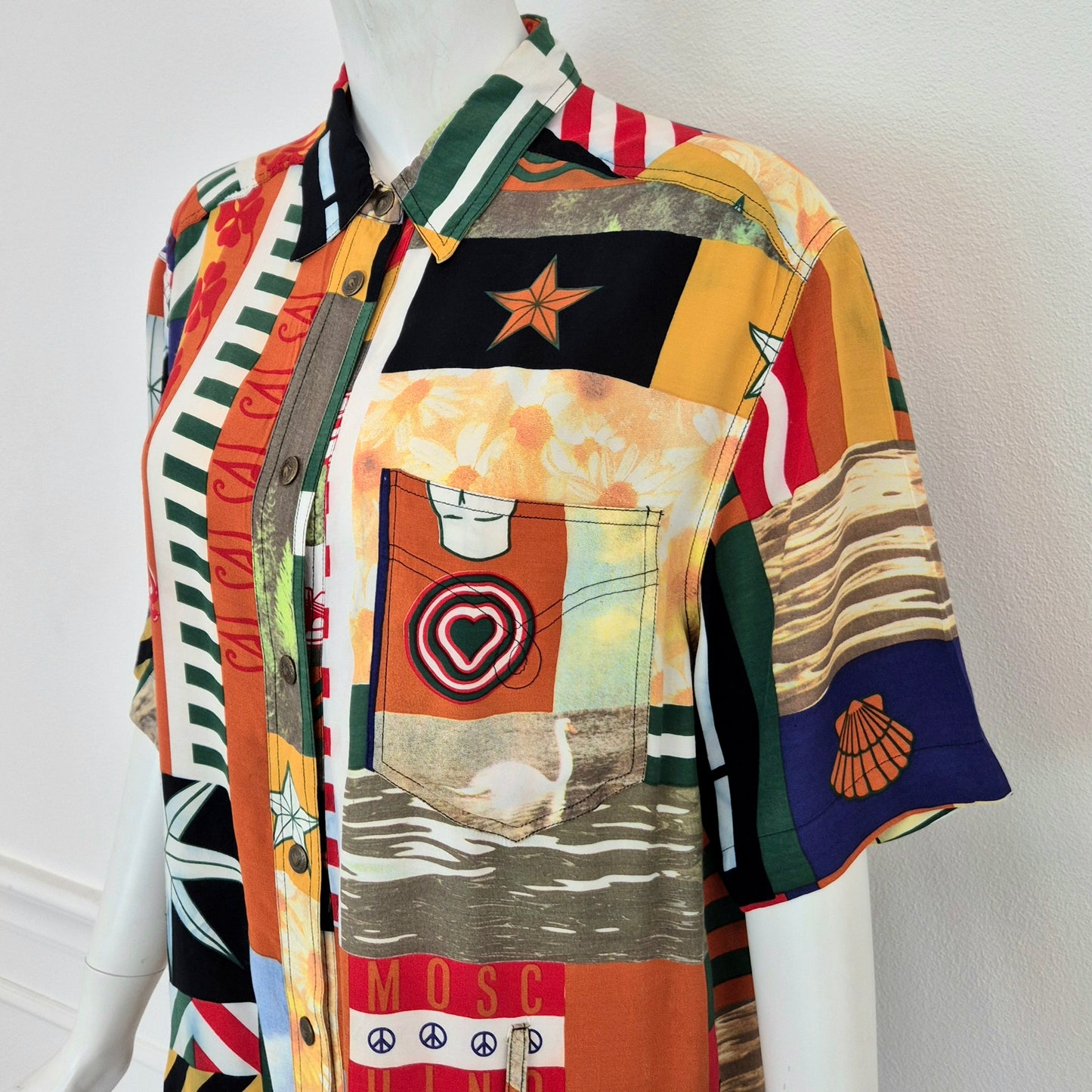 Moschino | Abito estivo con stampa