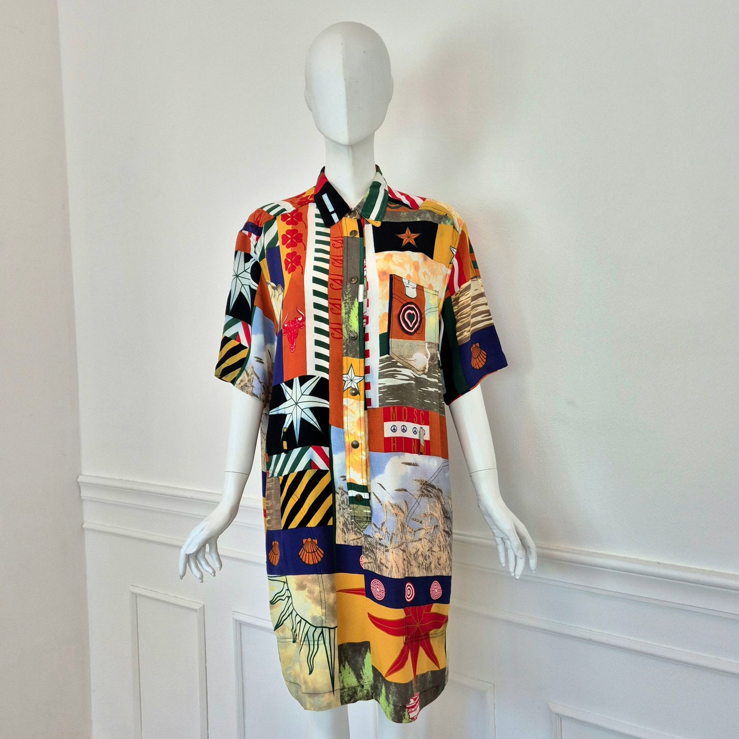 Moschino | Abito estivo con stampa