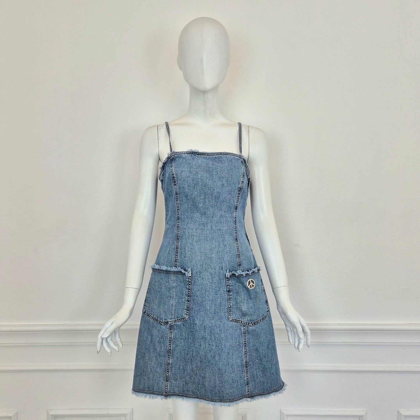 Moschino | Abito in denim chiaro