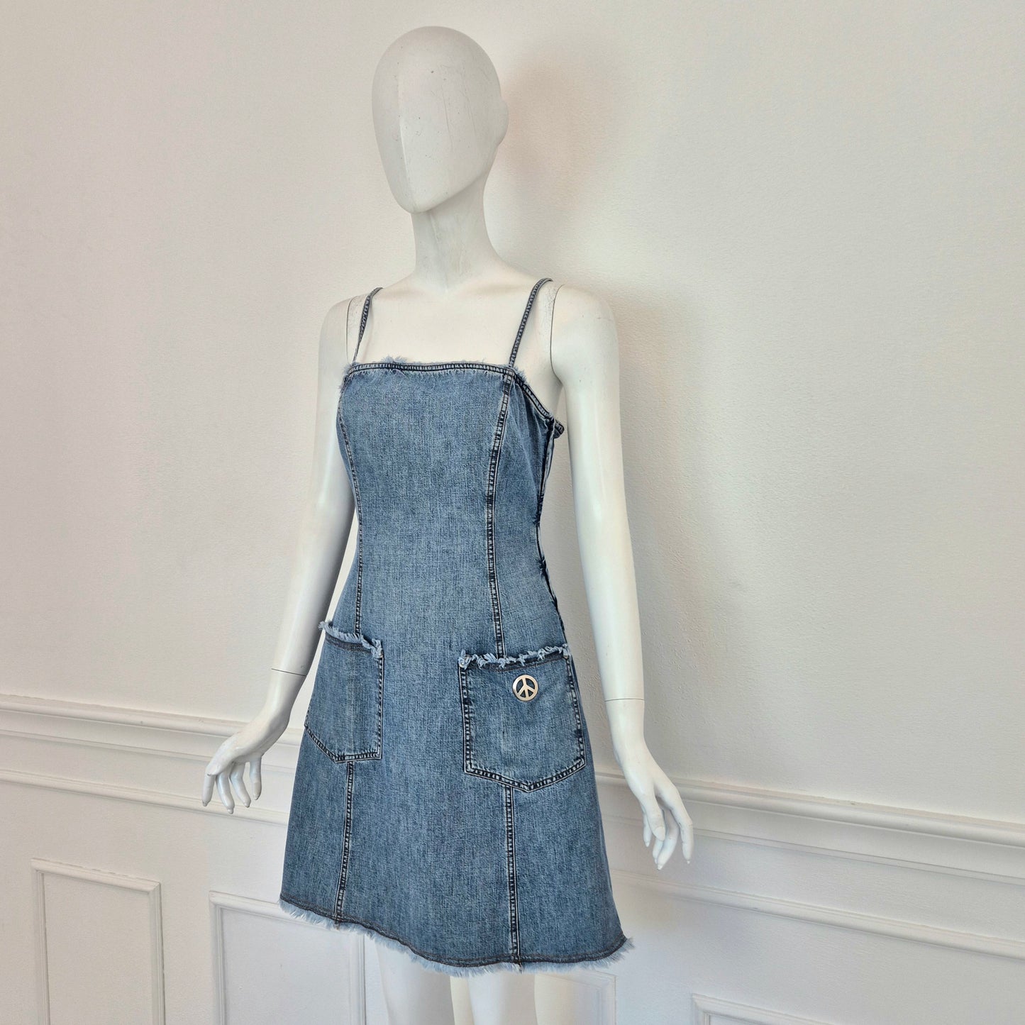Moschino | Abito in denim chiaro