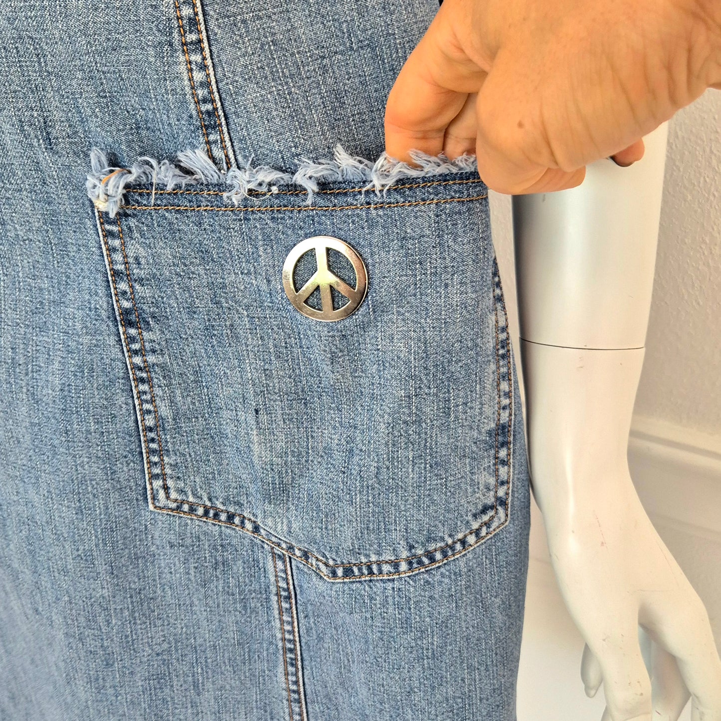 Moschino | Abito in denim chiaro