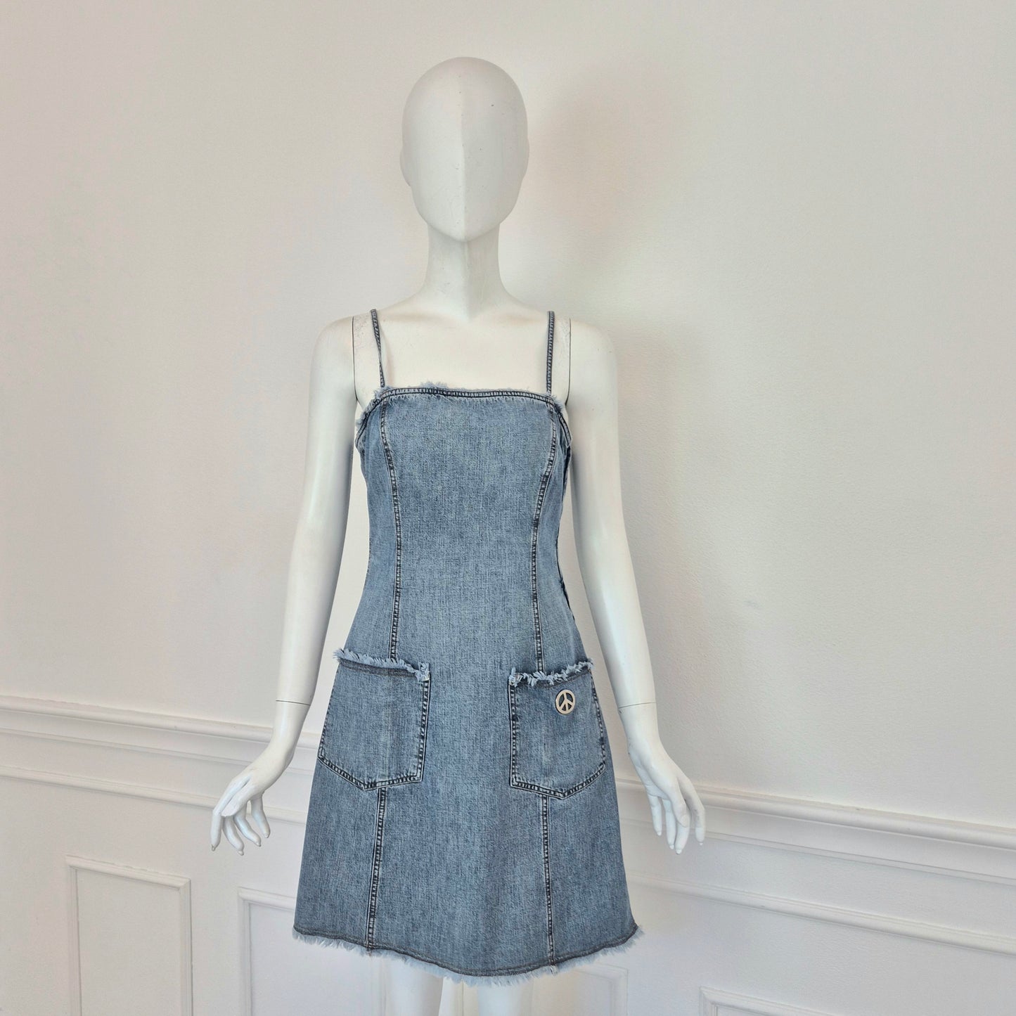 Moschino | Abito in denim chiaro