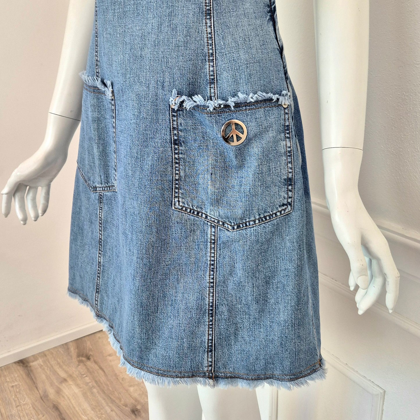 Moschino | Abito in denim chiaro