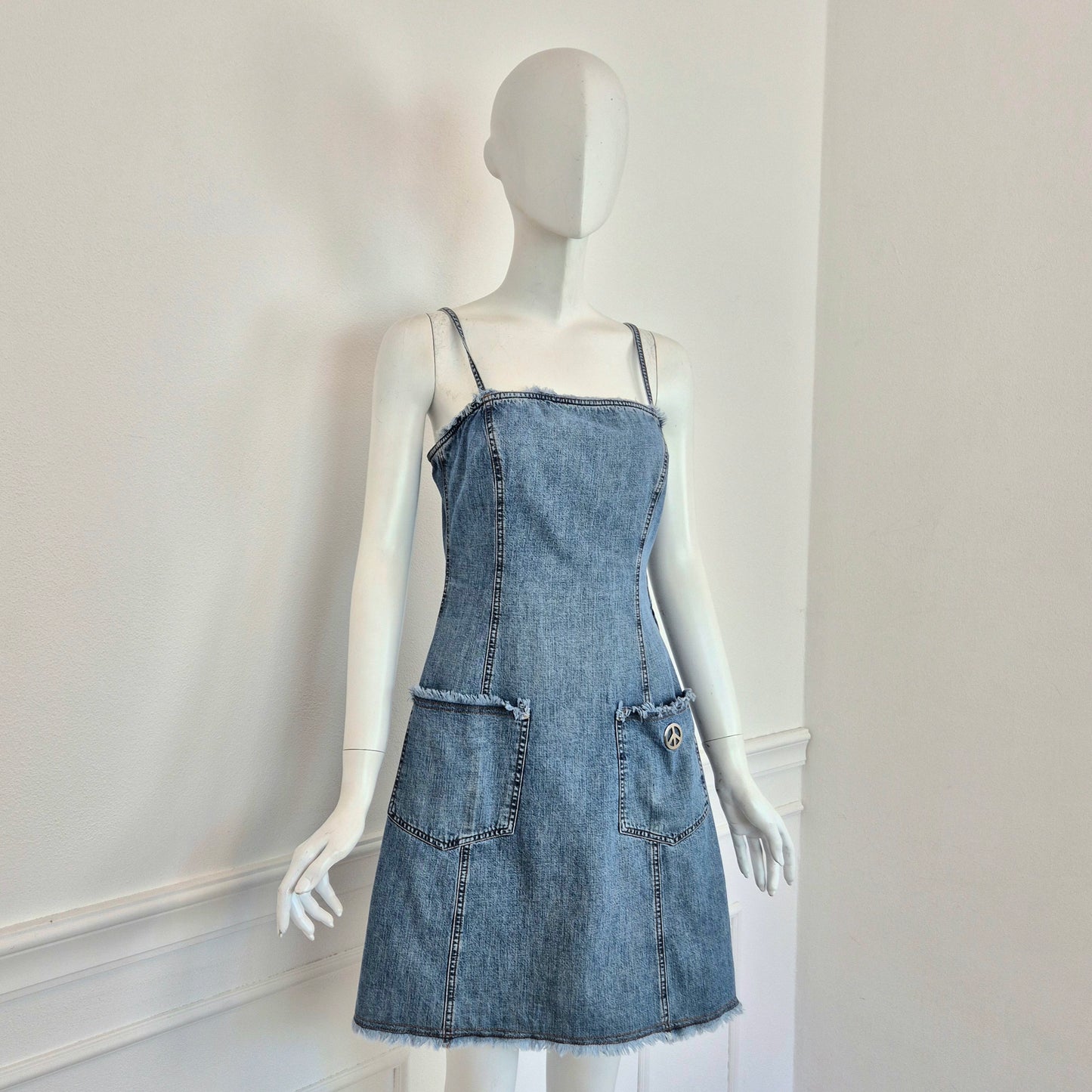 Moschino | Abito in denim chiaro