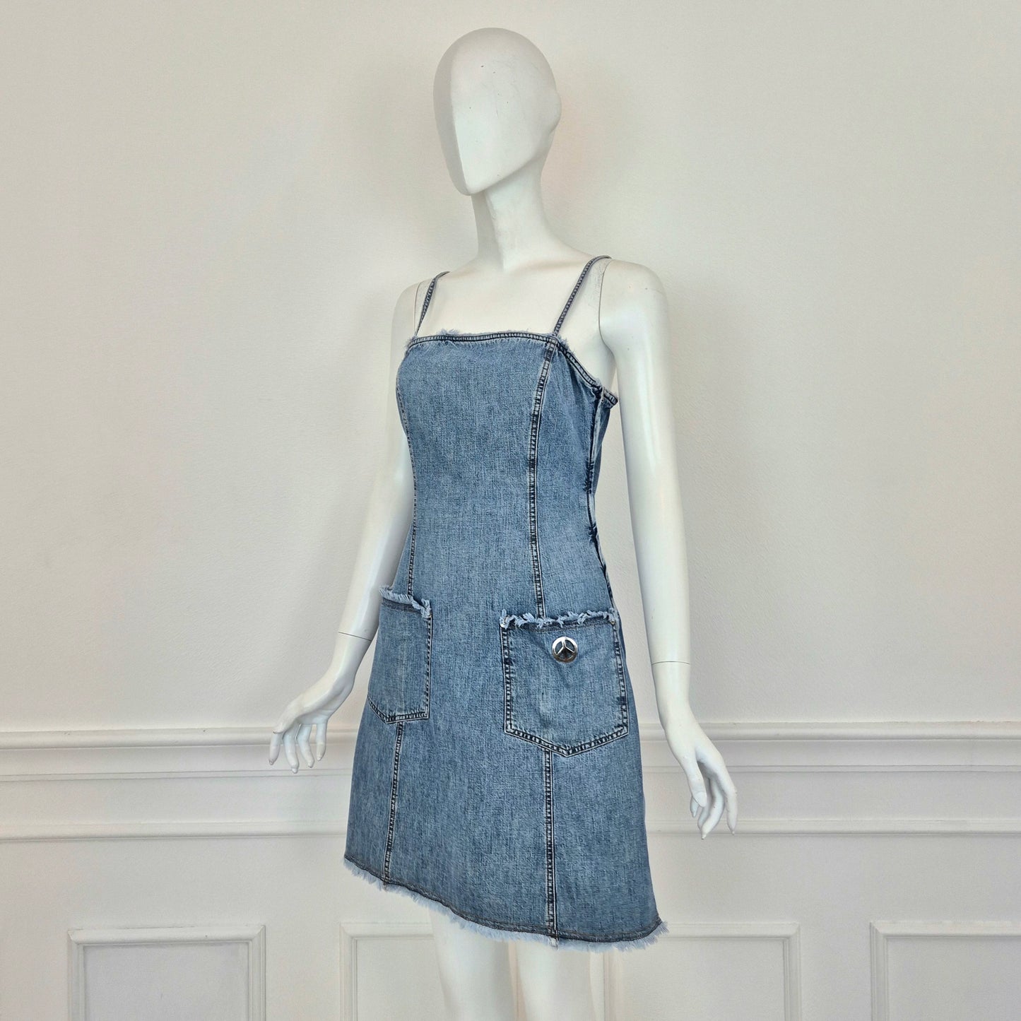 Moschino | Abito in denim chiaro