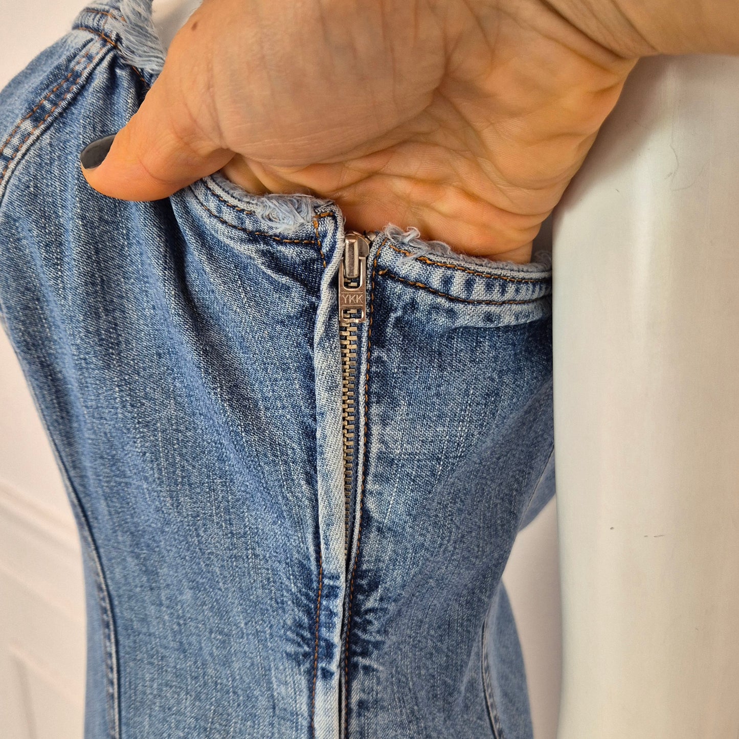 Moschino | Abito in denim chiaro