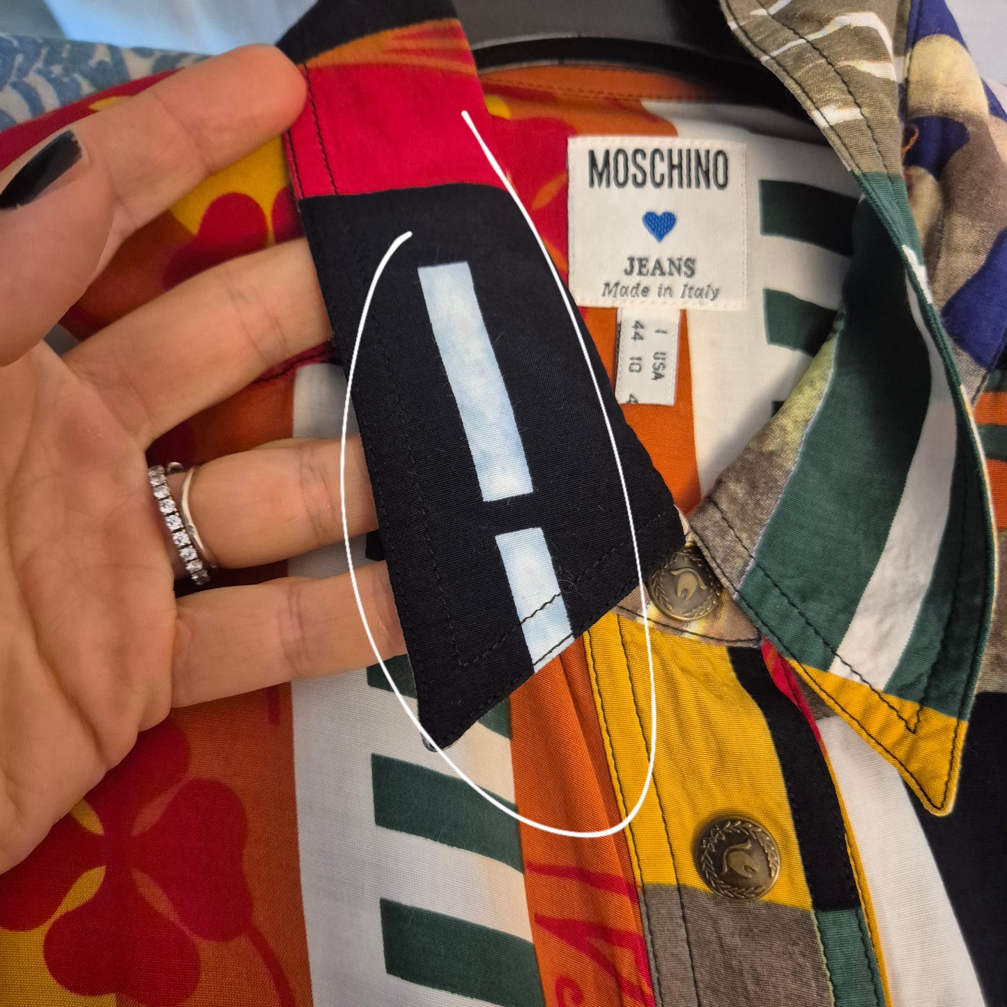 Moschino | Abito estivo con stampa