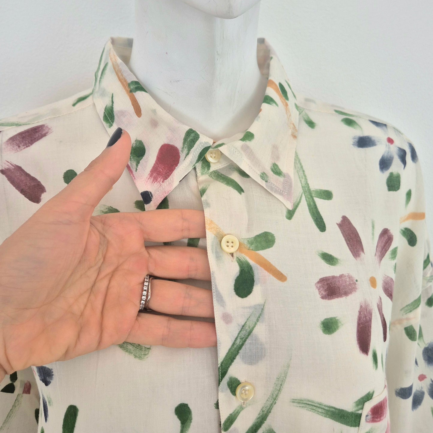 Romeo Gigli | Camicia uomo stampa floreale