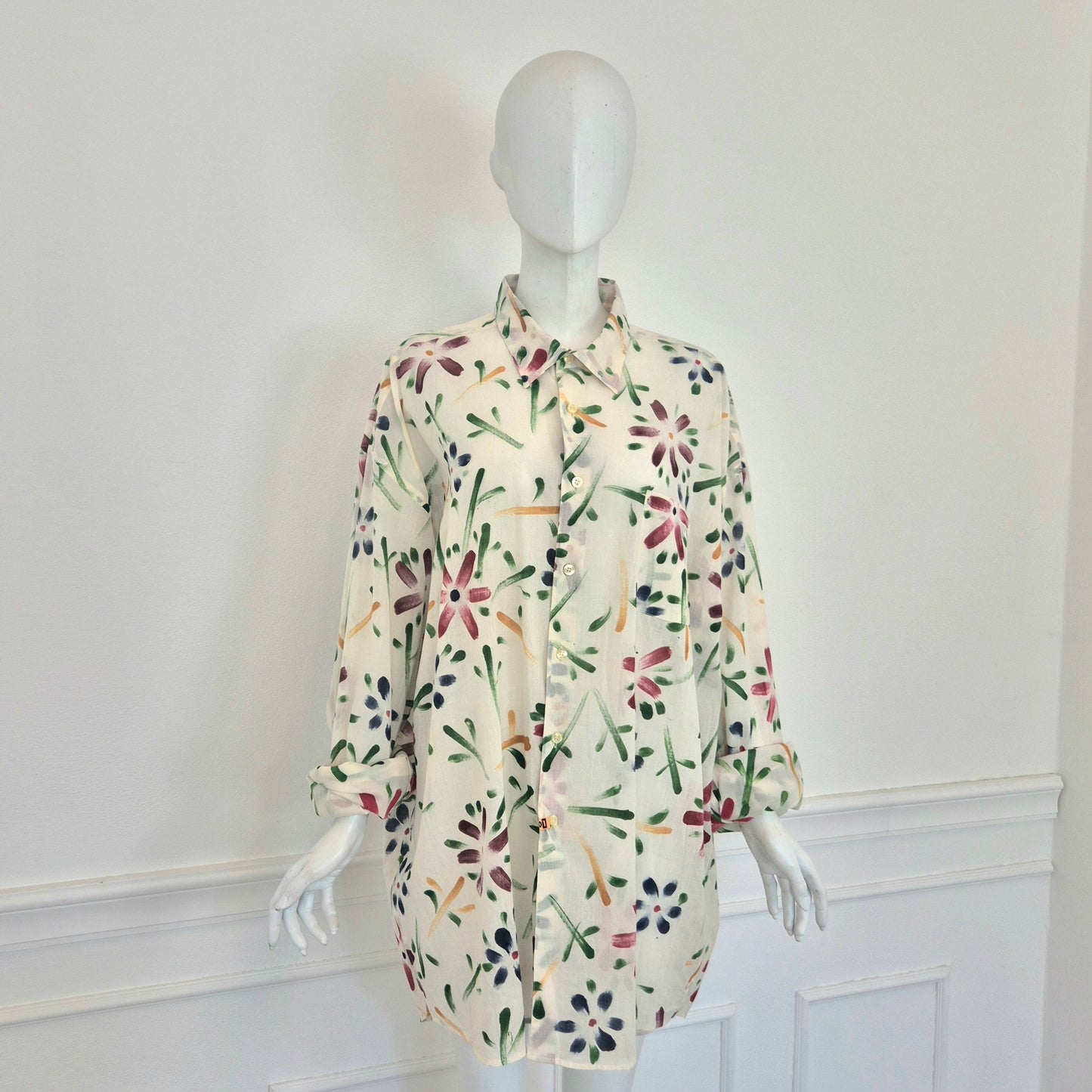 Romeo Gigli | Camicia uomo stampa floreale