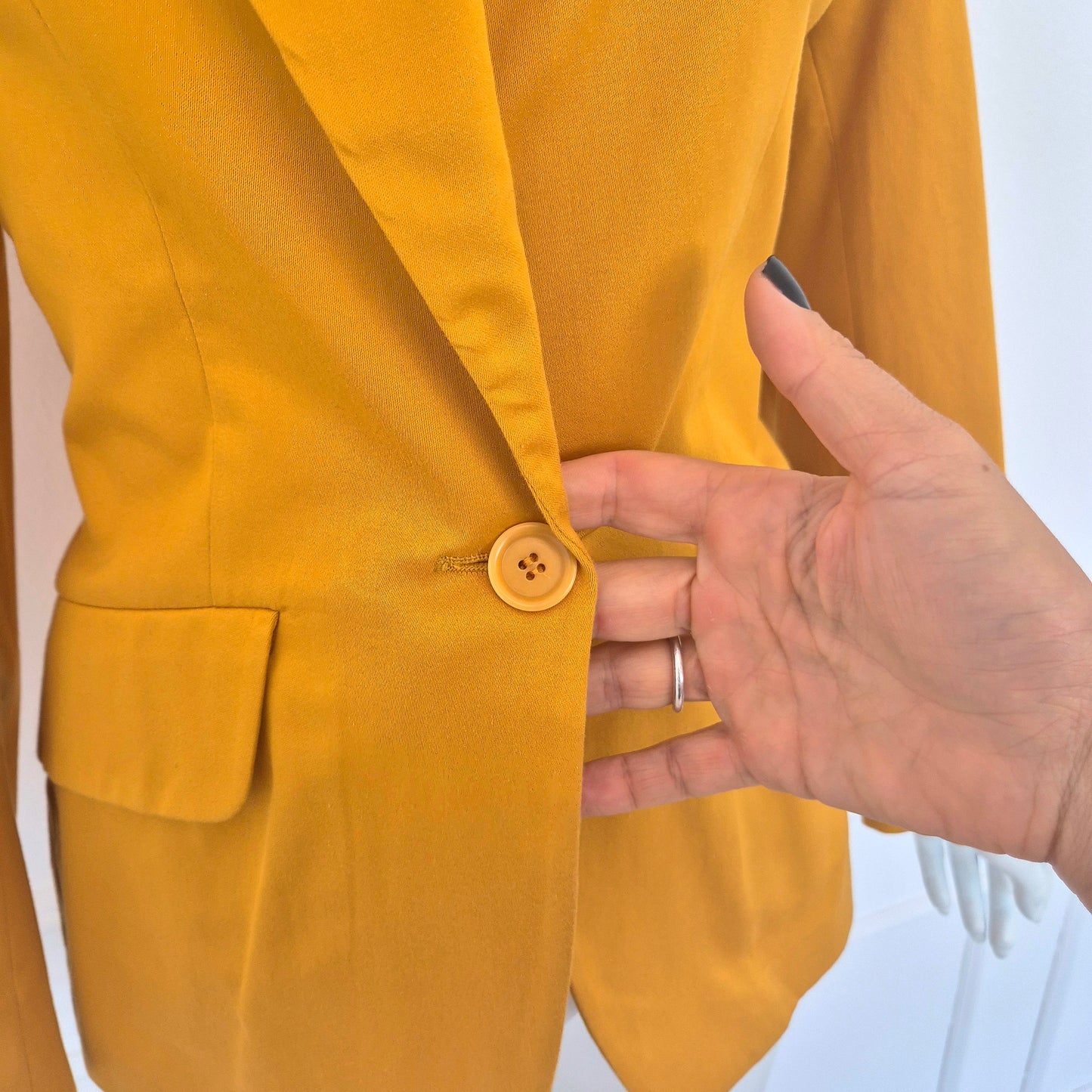 Romeo Gigli | Giacca cotone ocra