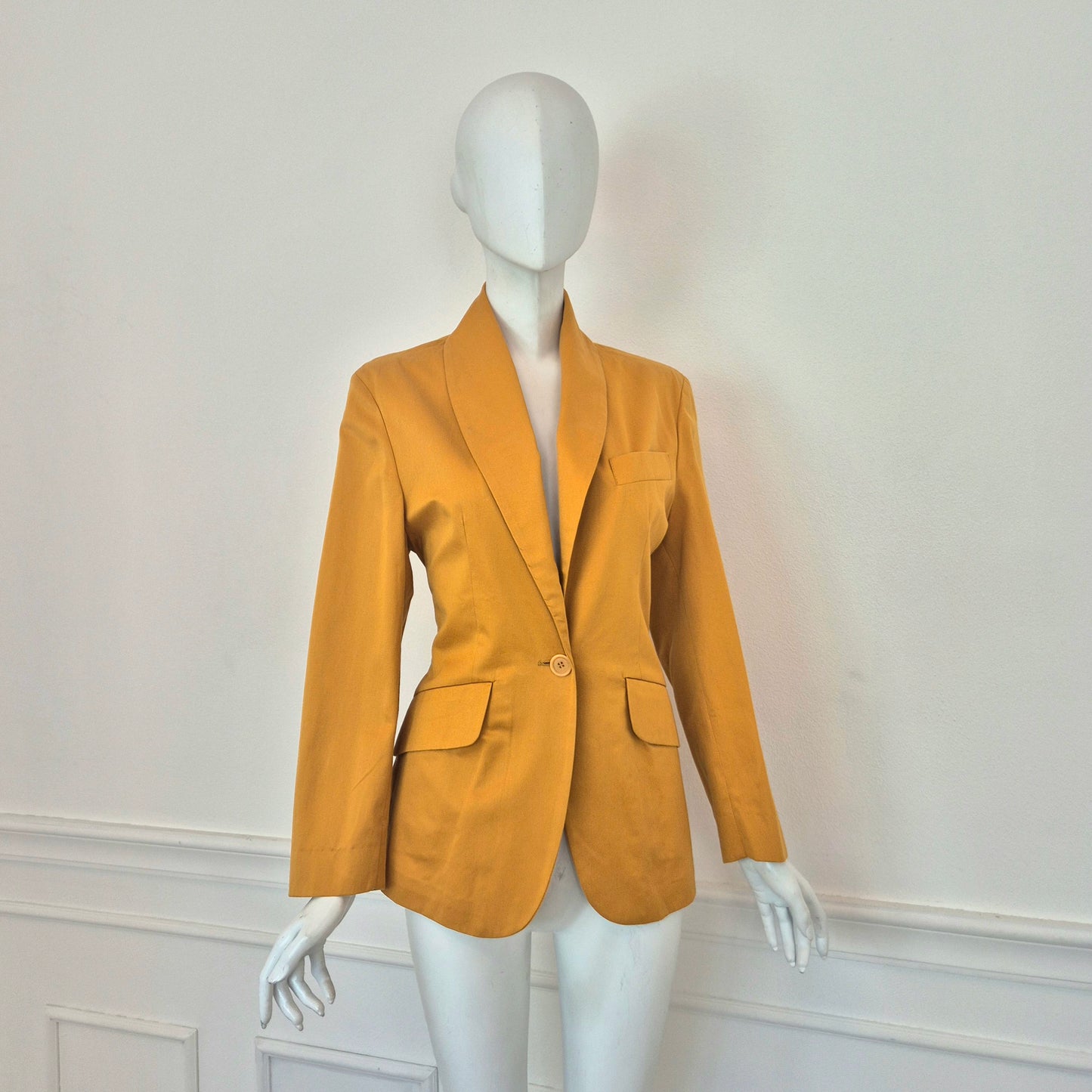 Romeo Gigli | Giacca cotone ocra