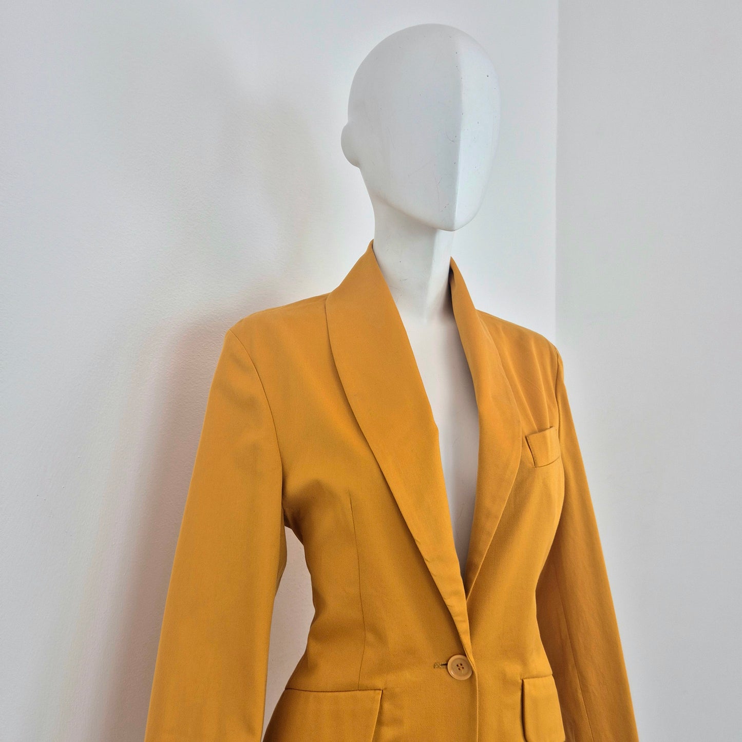 Romeo Gigli | Giacca cotone ocra