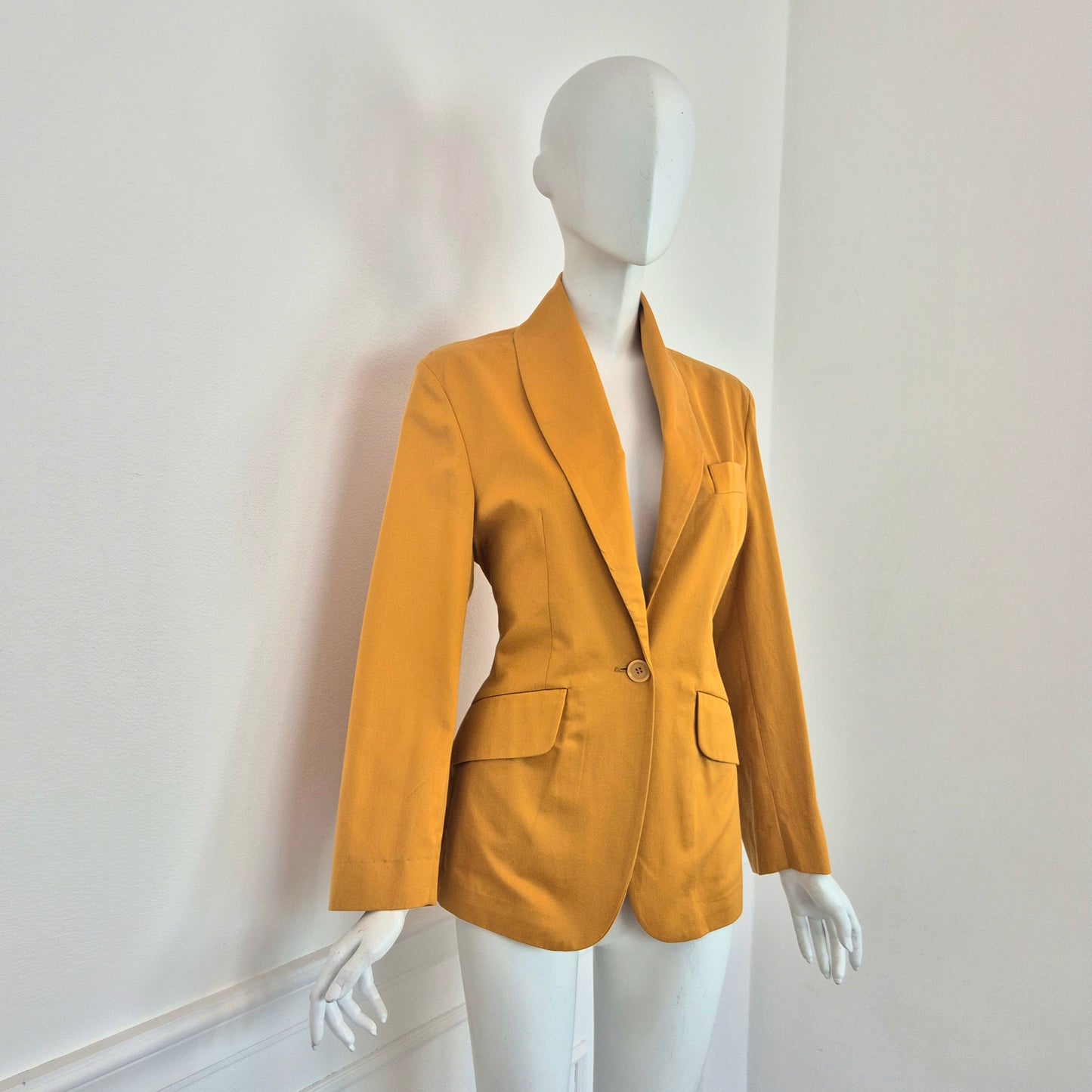 Romeo Gigli | Giacca cotone ocra