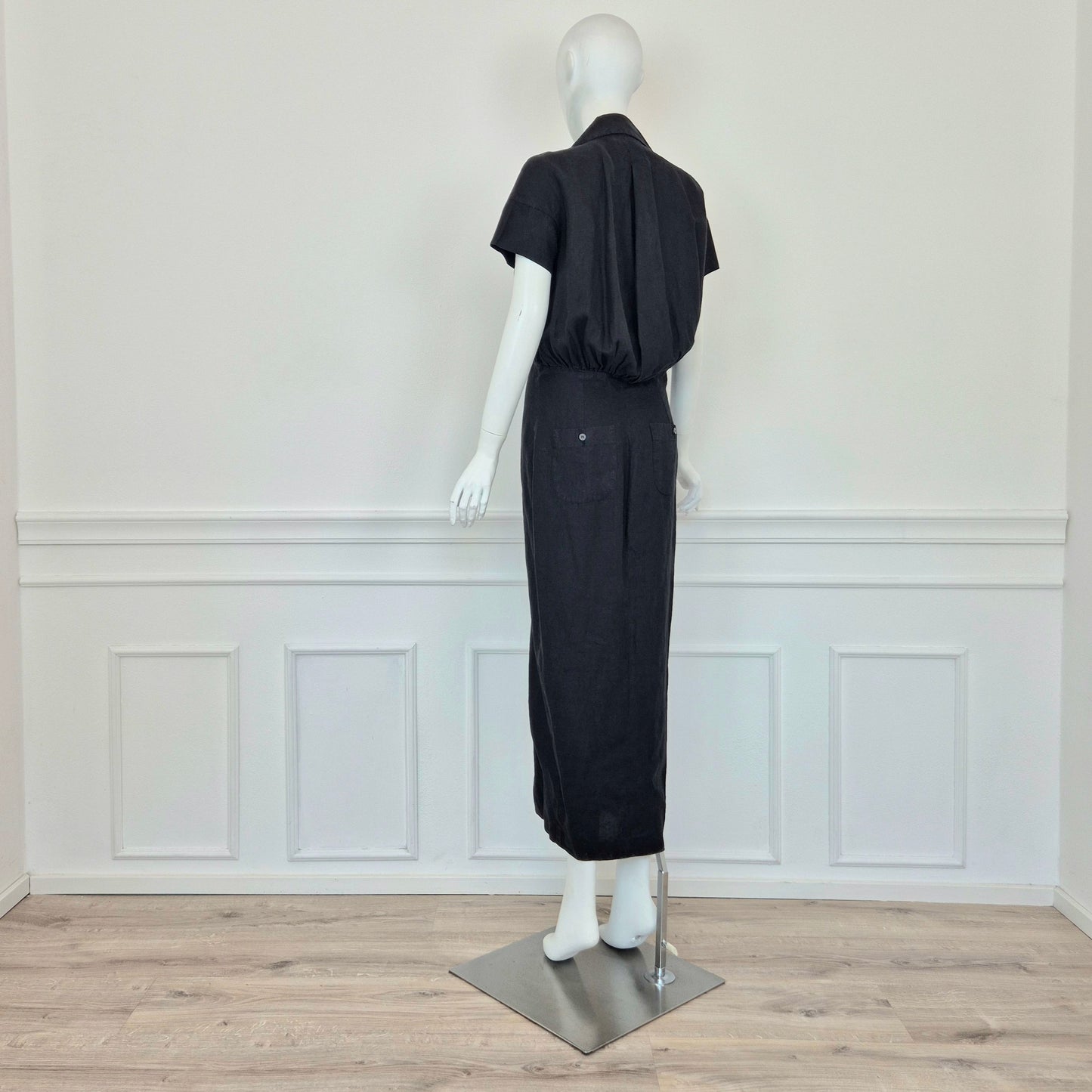 Romeo Gigli | Abito lungo in lino 1996
