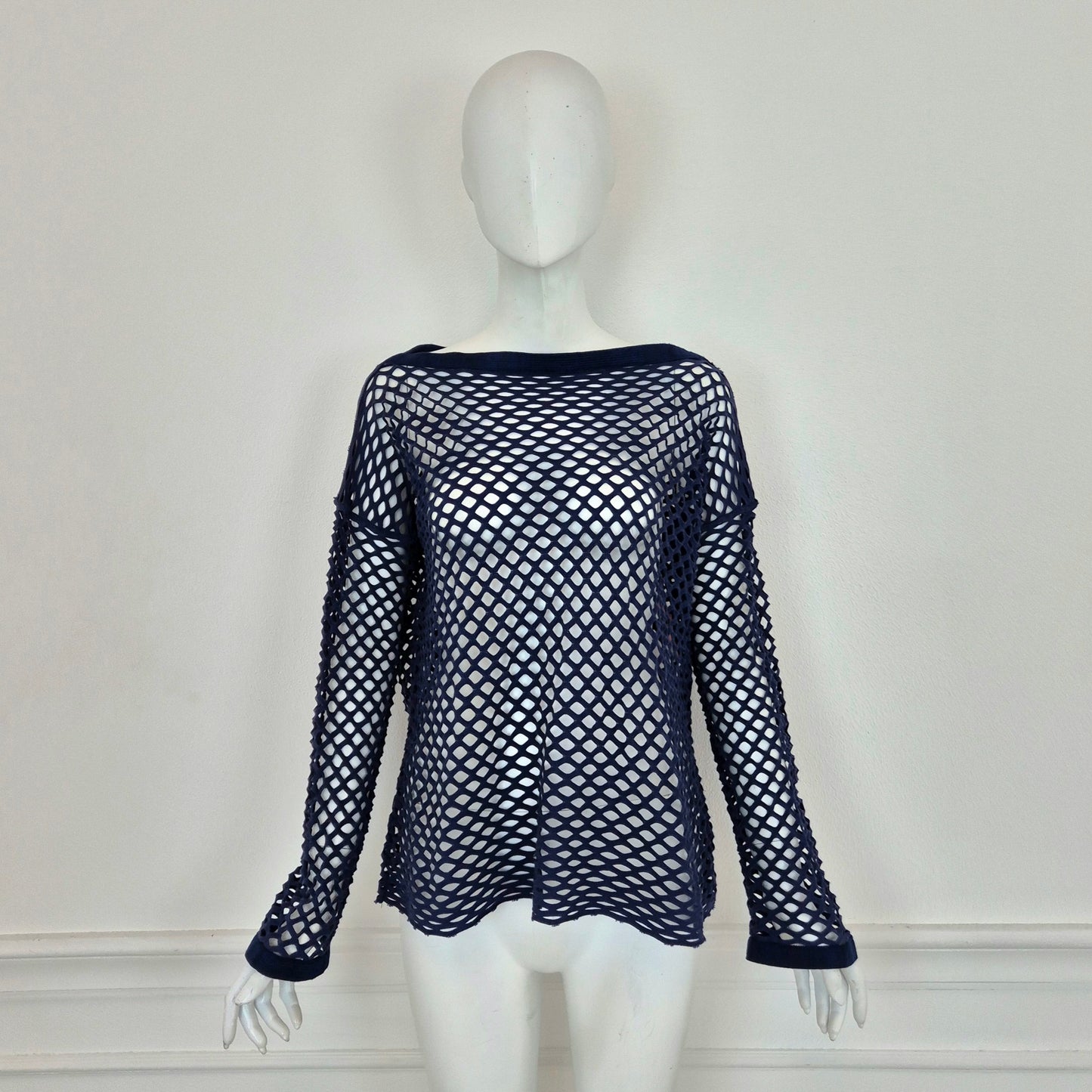 Romeo Gigli - Maglia a rete blu 1994