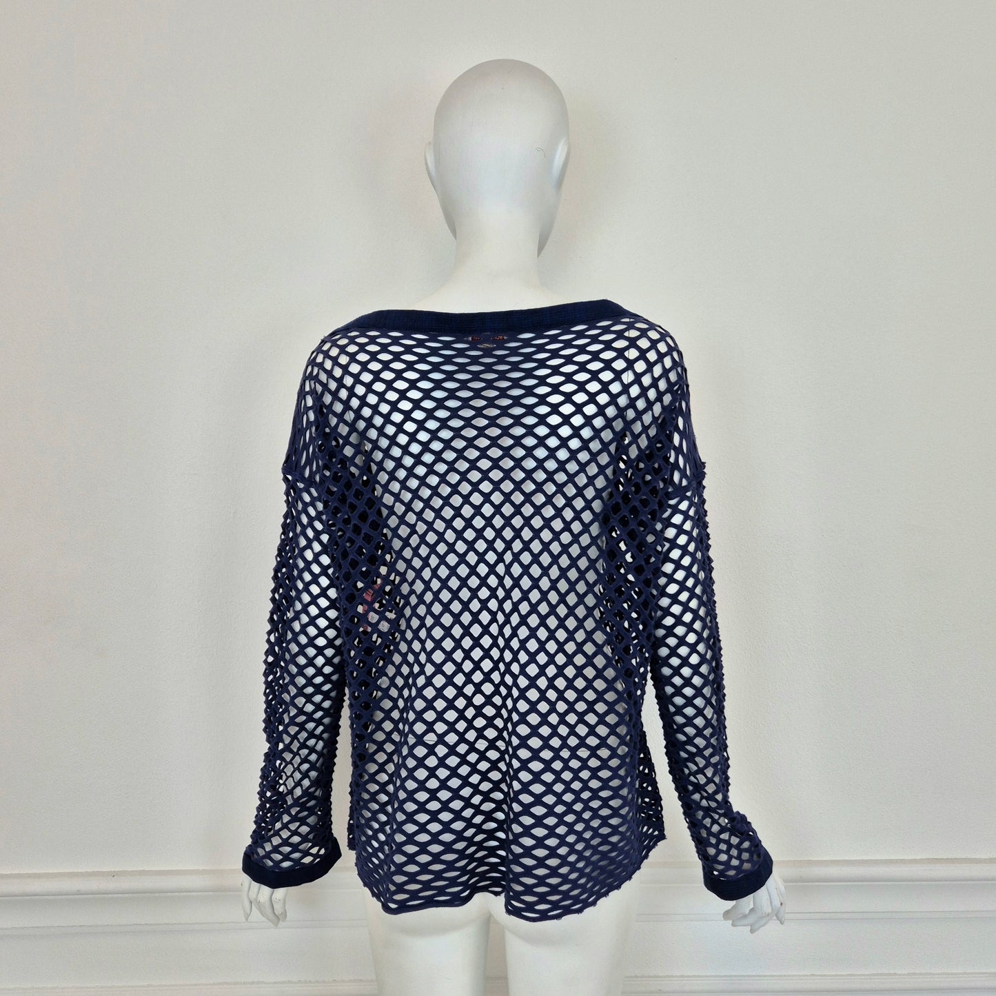 Romeo Gigli - Maglia a rete blu 1994