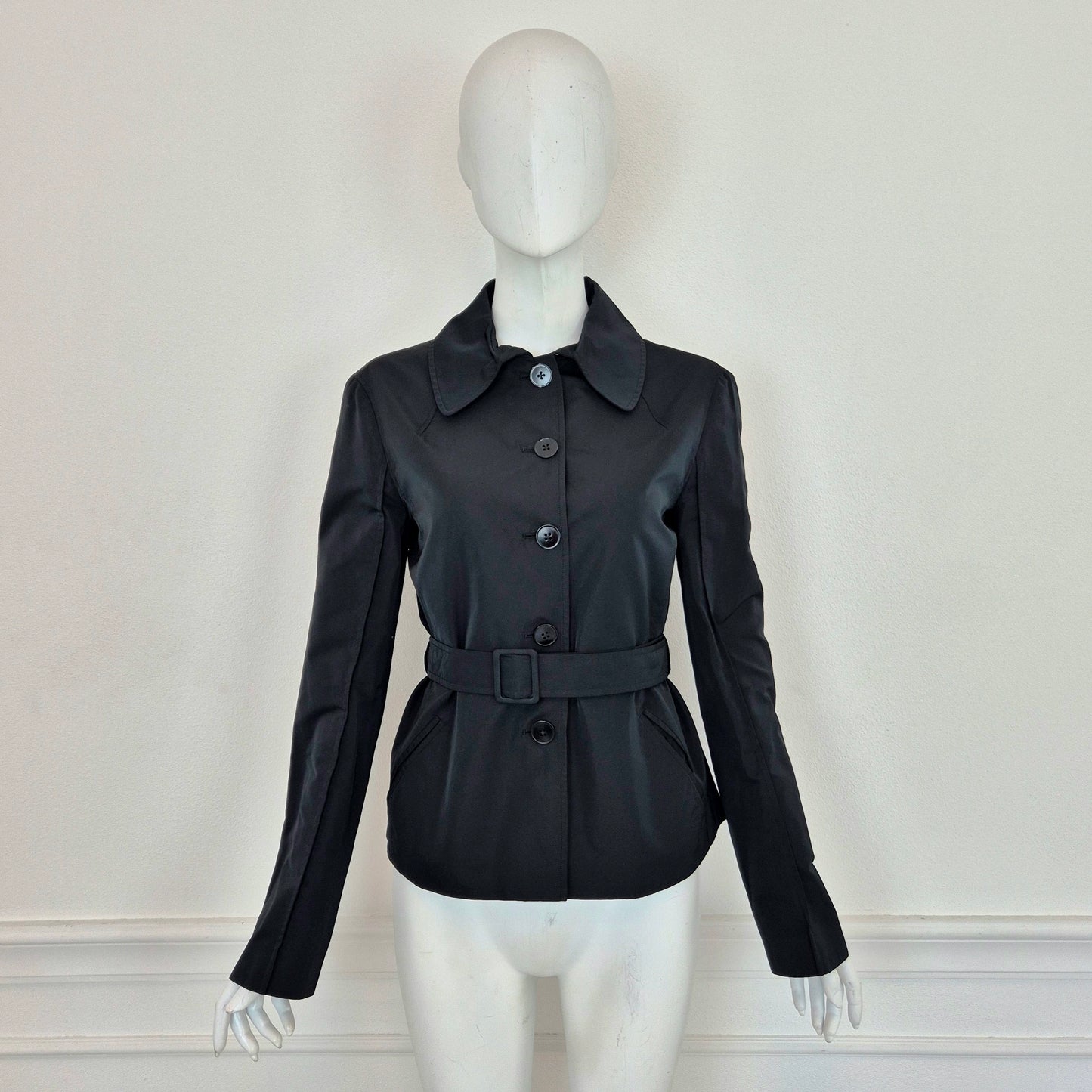 Jil Sander | Giacca in tessuto tecnico con cintura