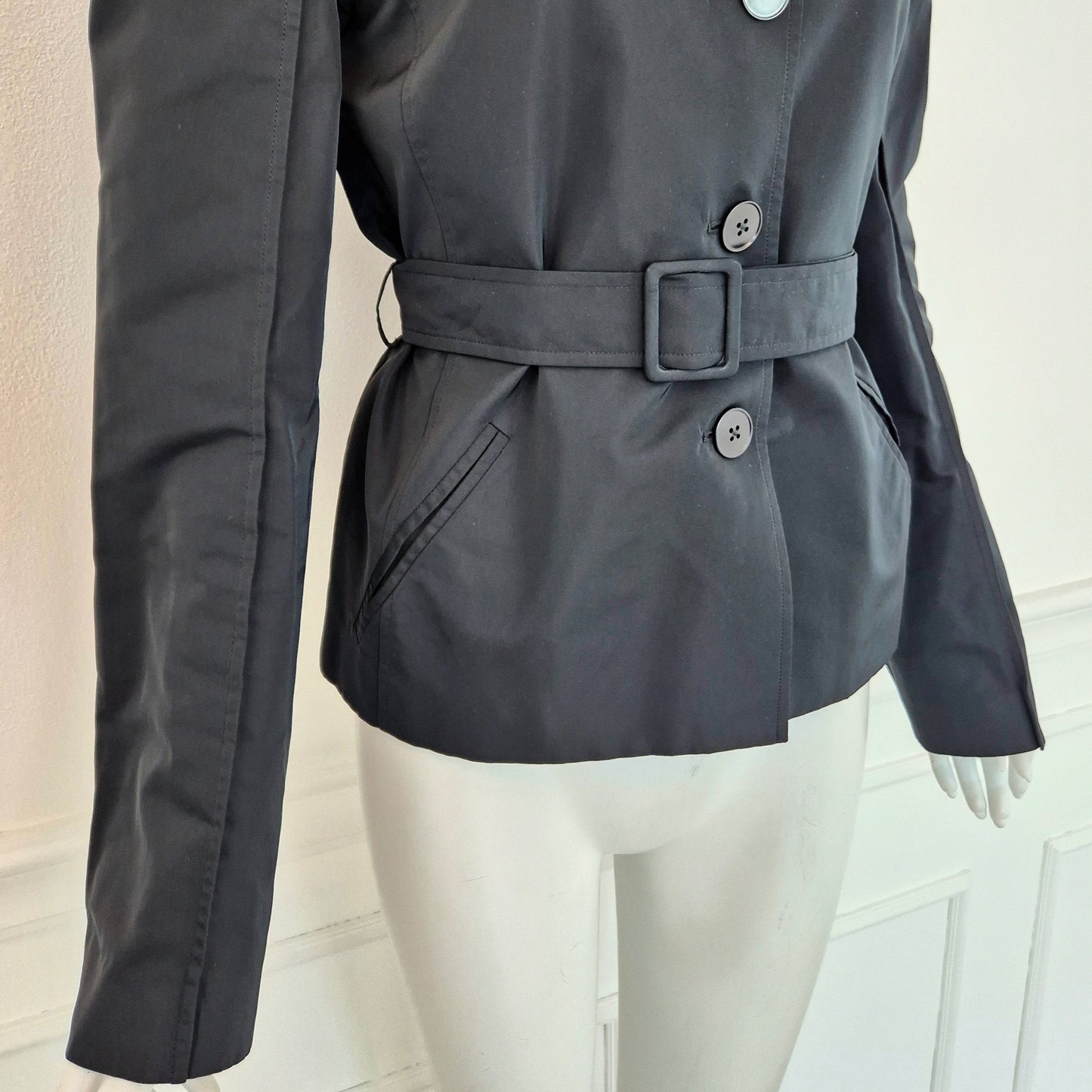 Jil Sander | Giacca in tessuto tecnico con cintura