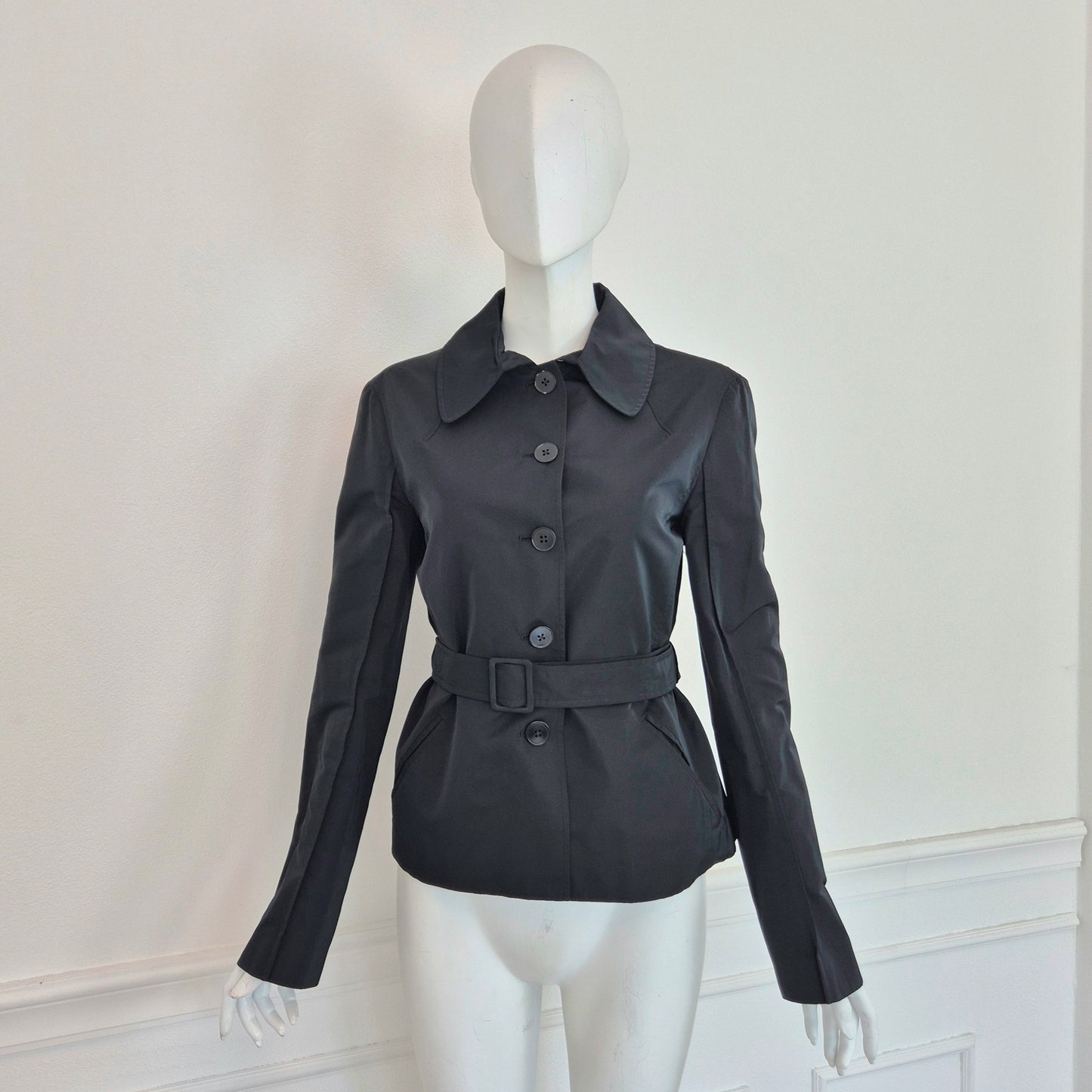 Jil Sander | Giacca in tessuto tecnico con cintura