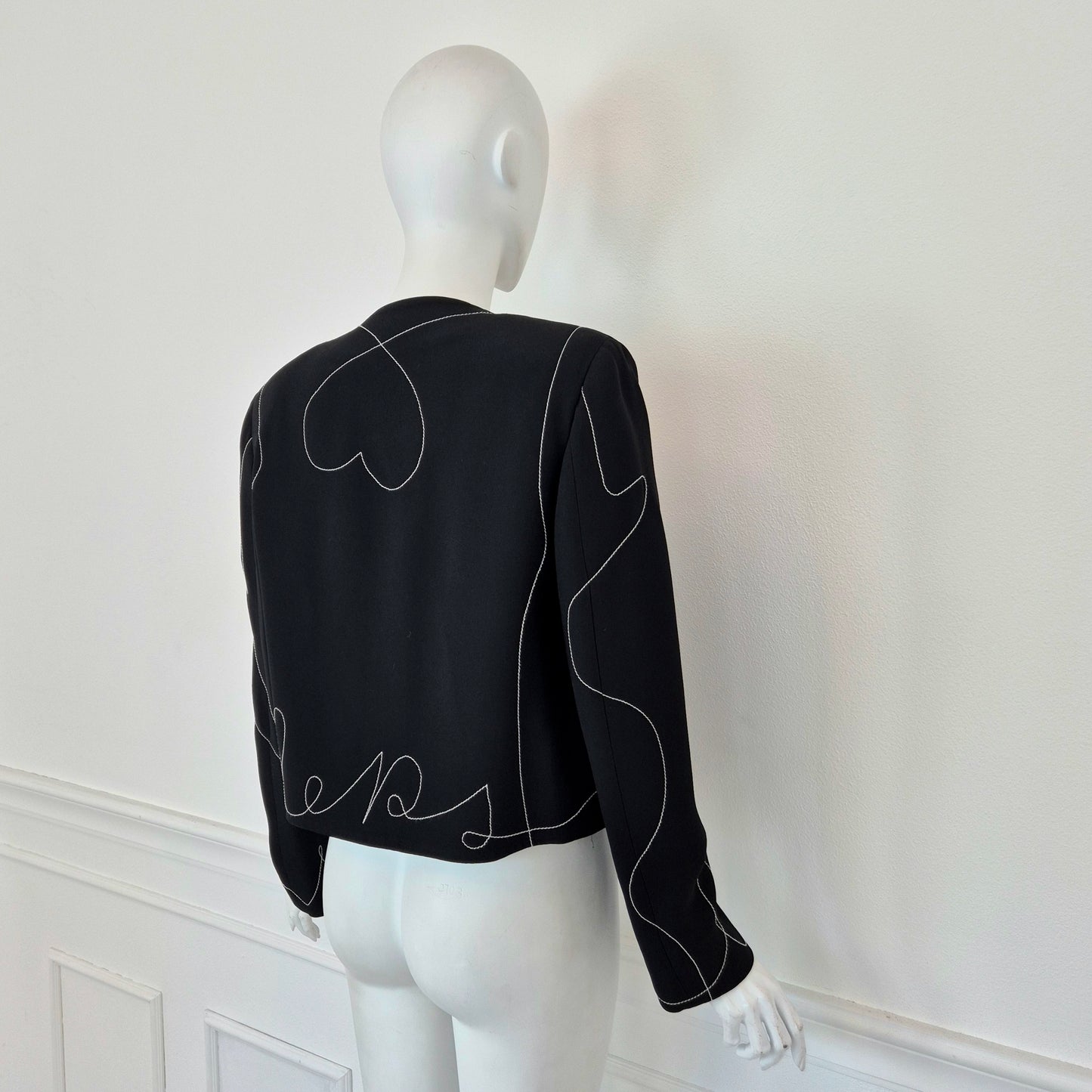 Moschino | Giacca corta senza chiusure