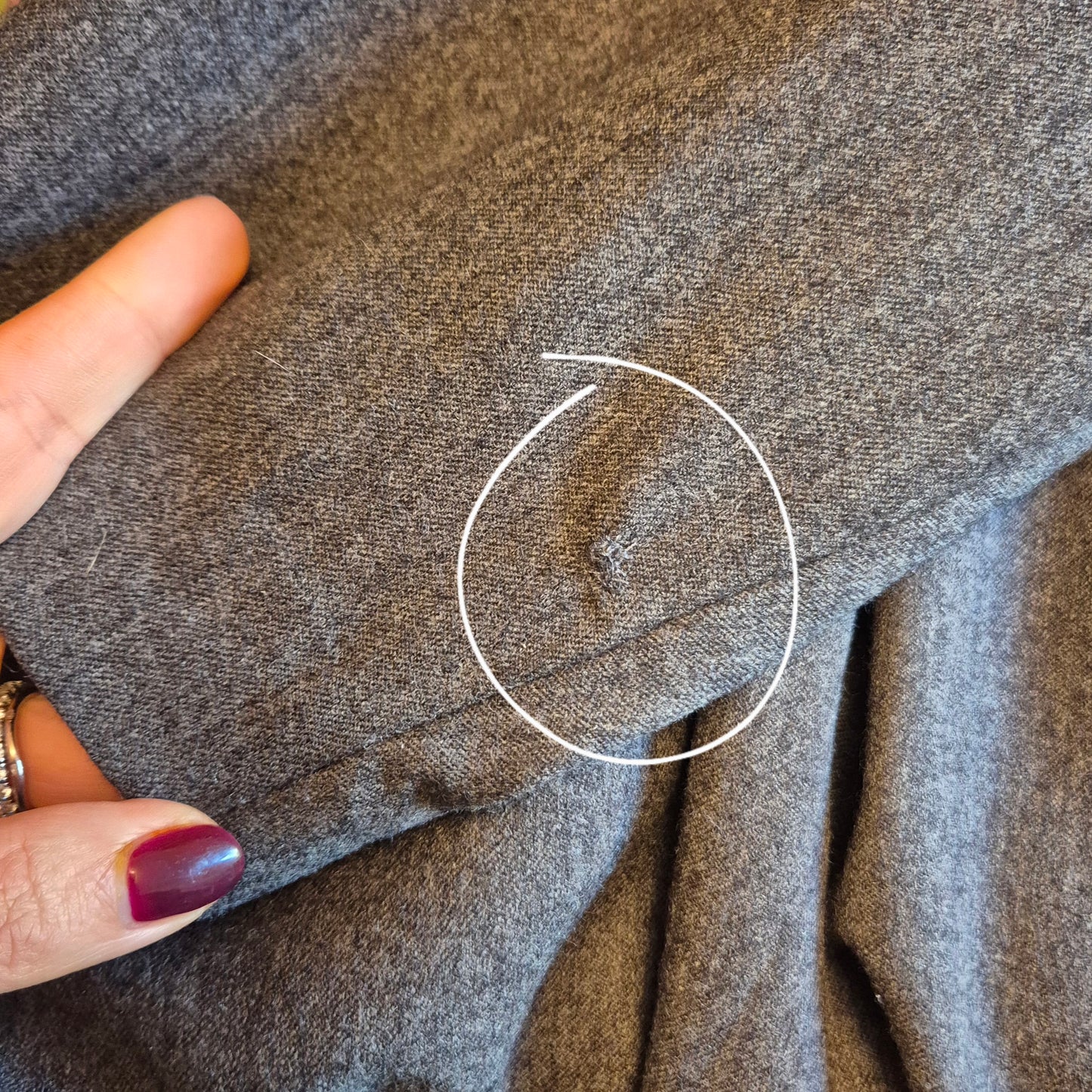 Trussardi | Cappottino sfoderato grigio lana e cashmere