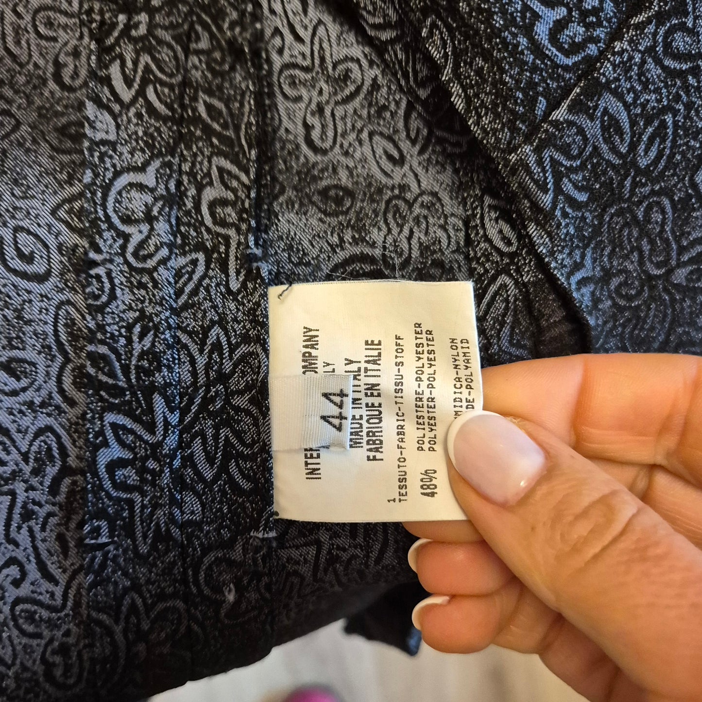 Romeo Gigli | Blazer tessuto cangiante floreale