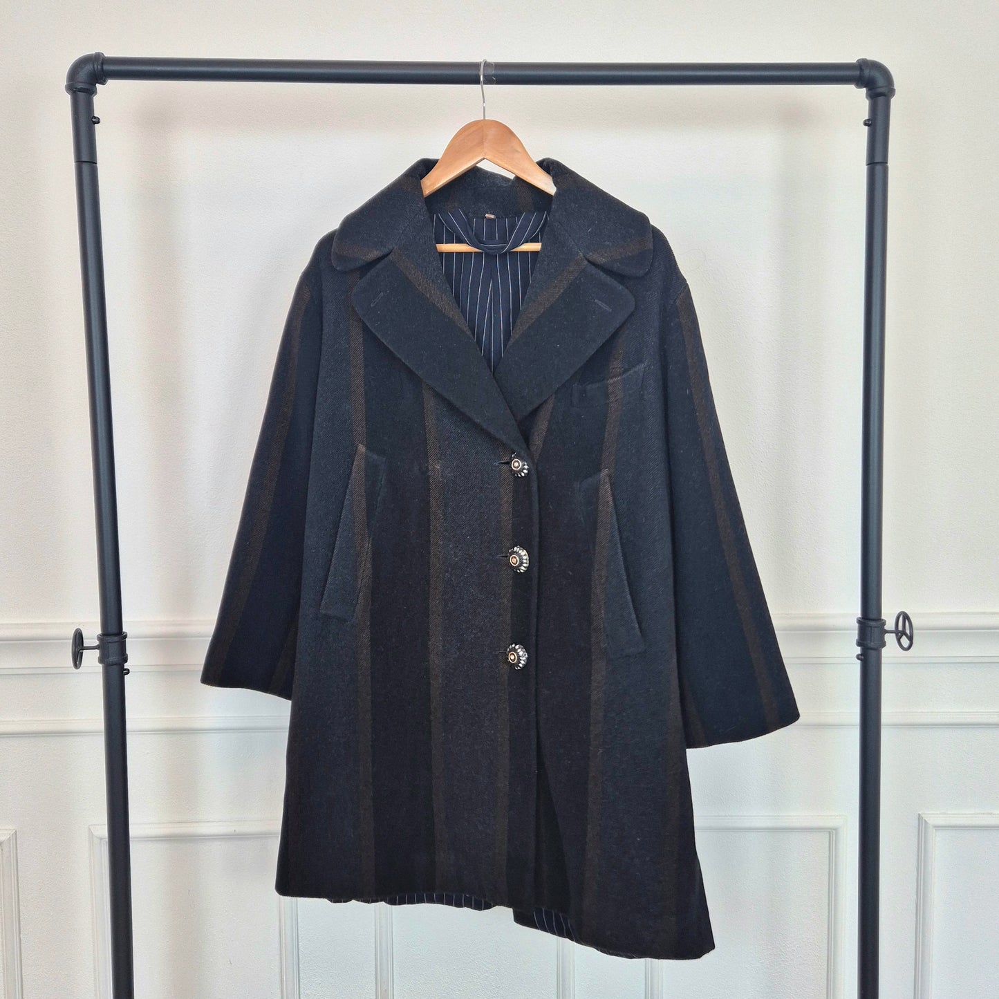 Romeo Gigli | Cappotto bottoni gioiello 1994