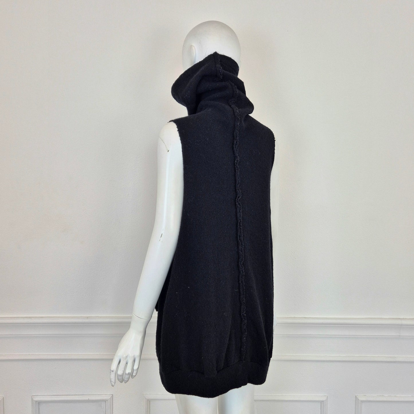 Y's YohjiYamamoto | Top maglia in lana nera