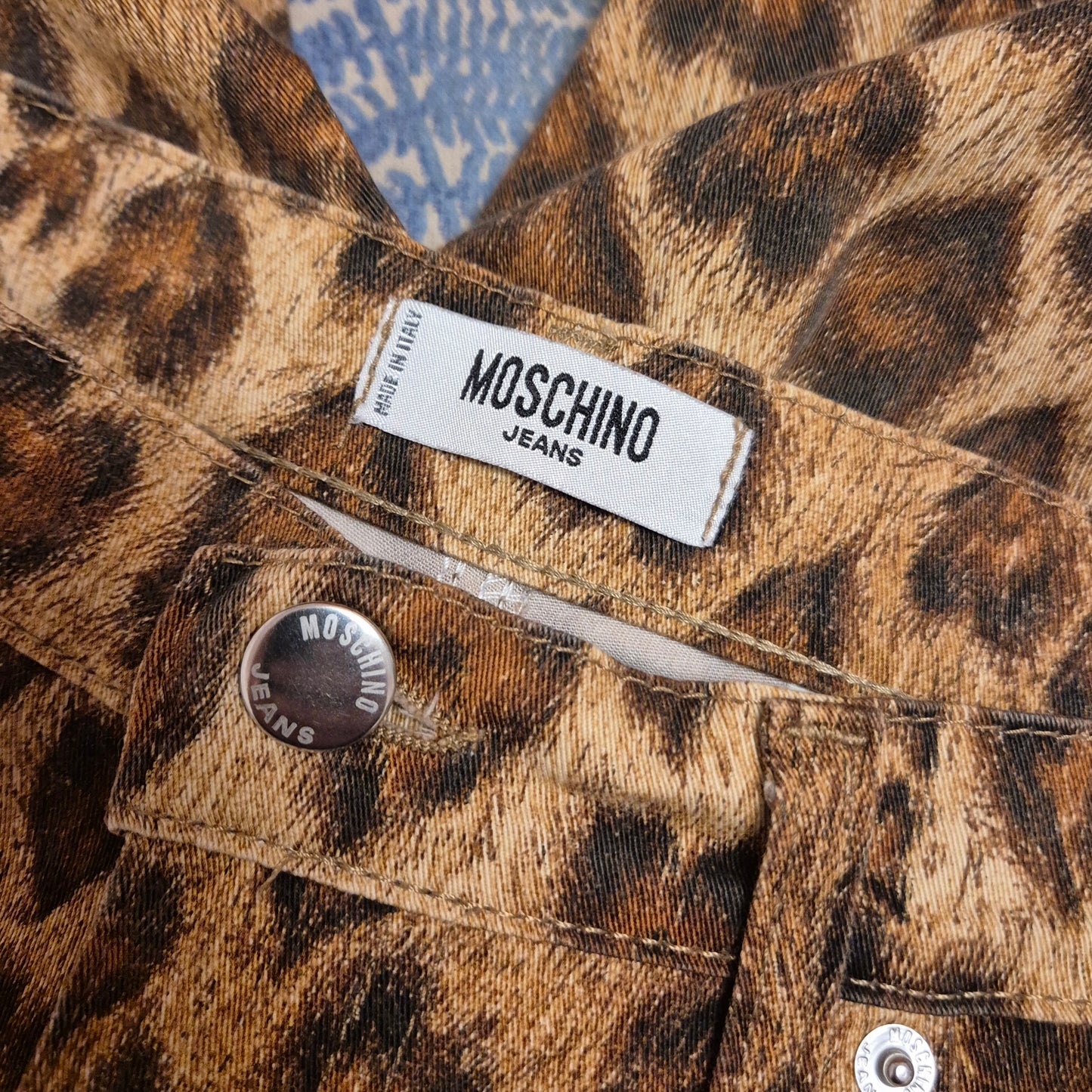 Moschino | Pantaloni leopardo cuori