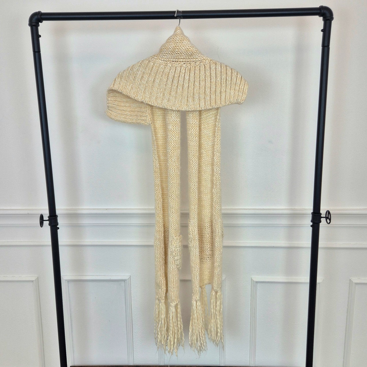 Moschino | Maxi sciarpa tasche cuore