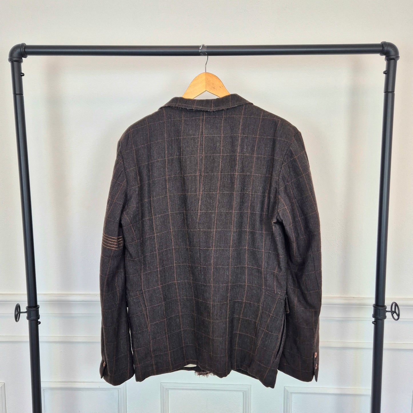 Marithé & François Girbaud | Giacca da uomo in lana marrone