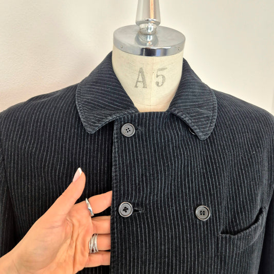 Romeo Gigli | Giacca doppiopetto in velluto a coste