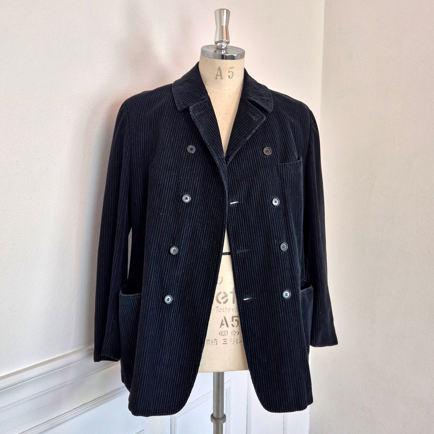 Romeo Gigli | Giacca doppiopetto in velluto a coste