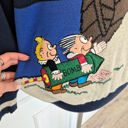 Jc de Castelbajac | Maglione Bibì e Bibò 1991