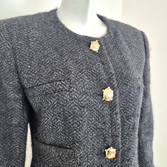 Valentino MissV | Giacca vintage bottoni tartaruga