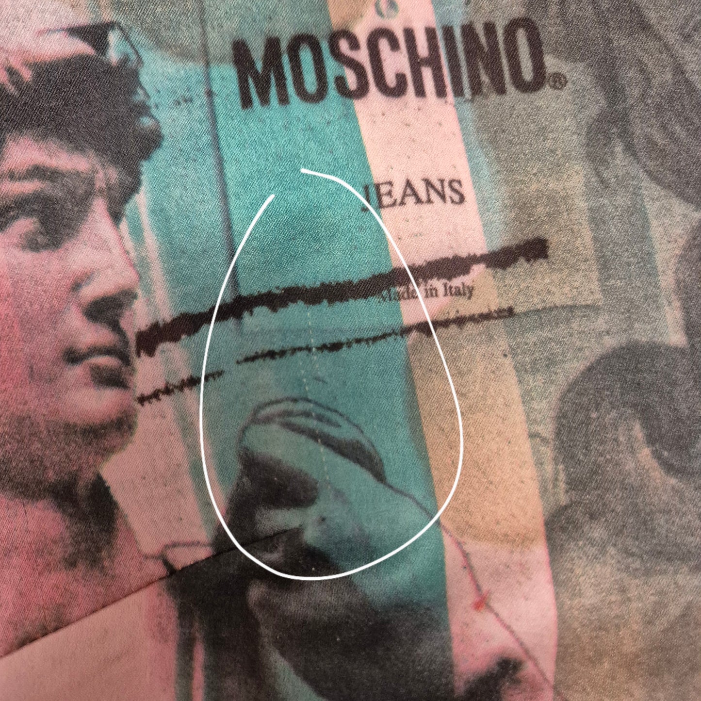 Moschino | Camicetta stampa "Venus"