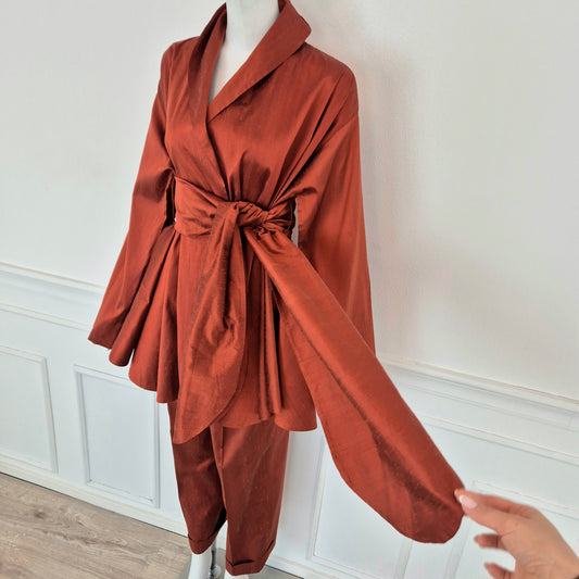 Romeo Gigli | Completo in seta SS 1990