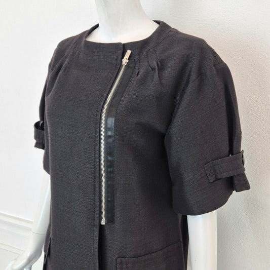 BCBG MaxAzria | Spolverino nero mezza manica