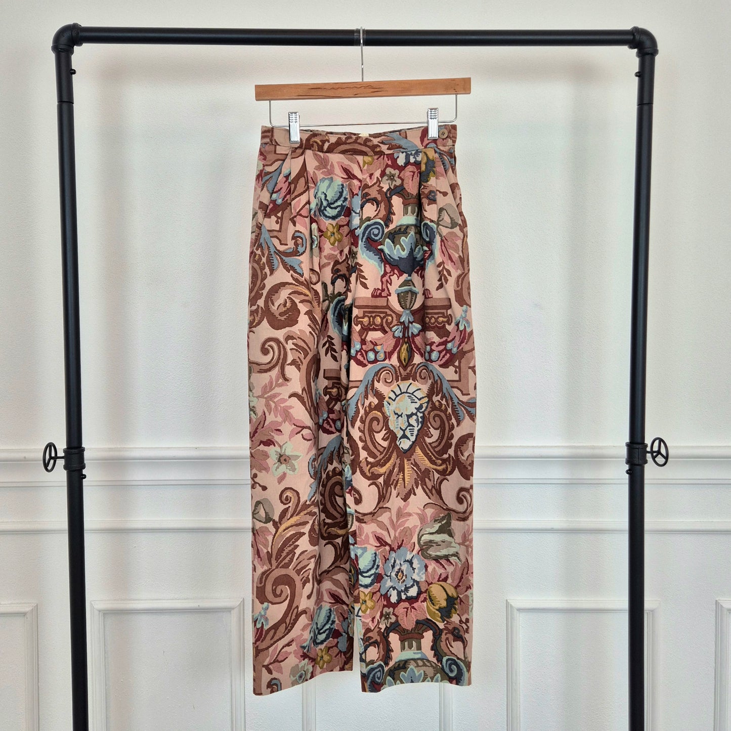 Callaghan by Romeo Gigli | Pantaloni in cotone stampa 1989