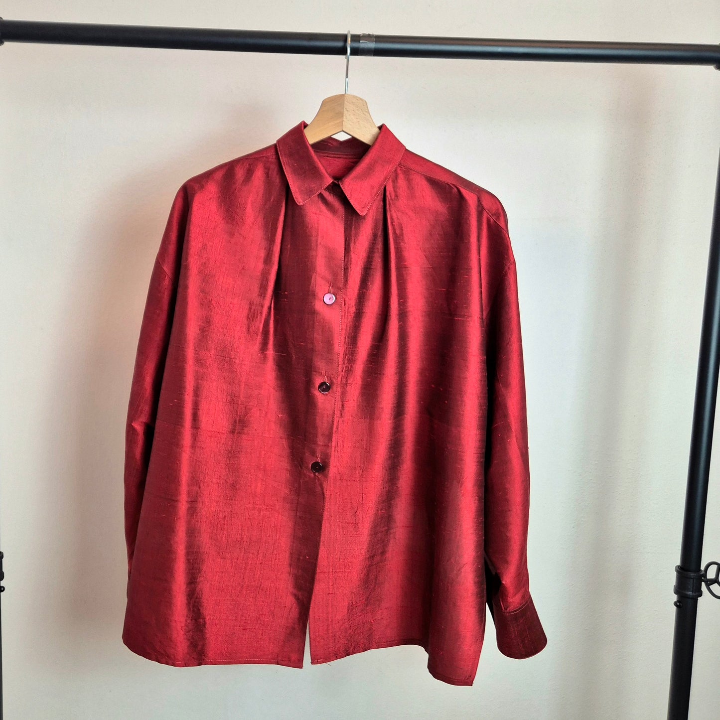 Gianfranco Ferré | Camicia seta rossa