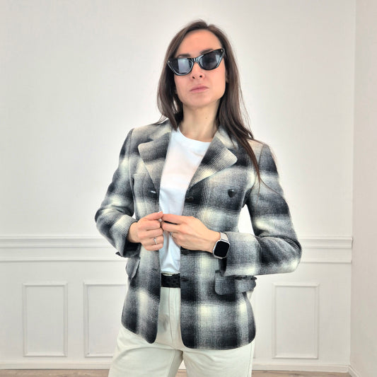 Moschino | Giacca in lana bottoni cuore