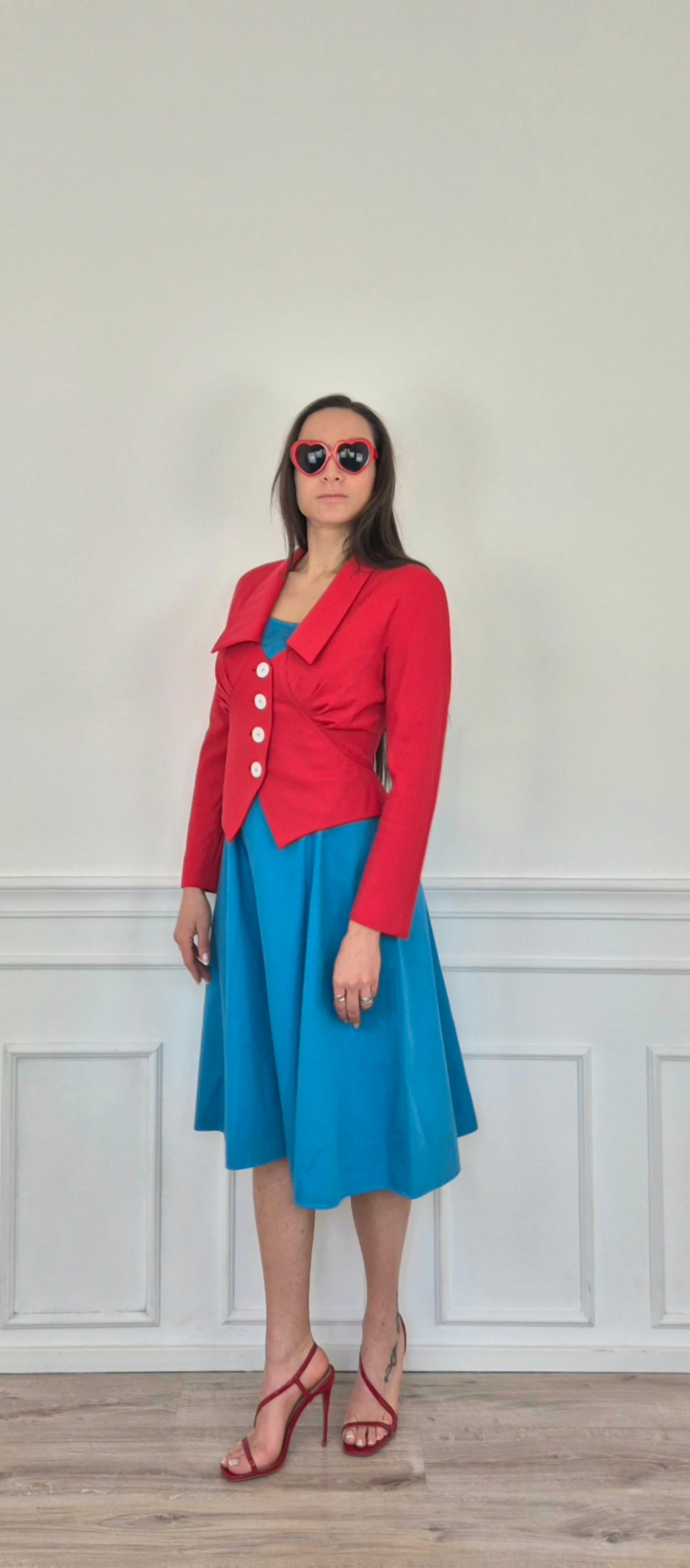 Valentino Boutique | Giacca rossa avvitata